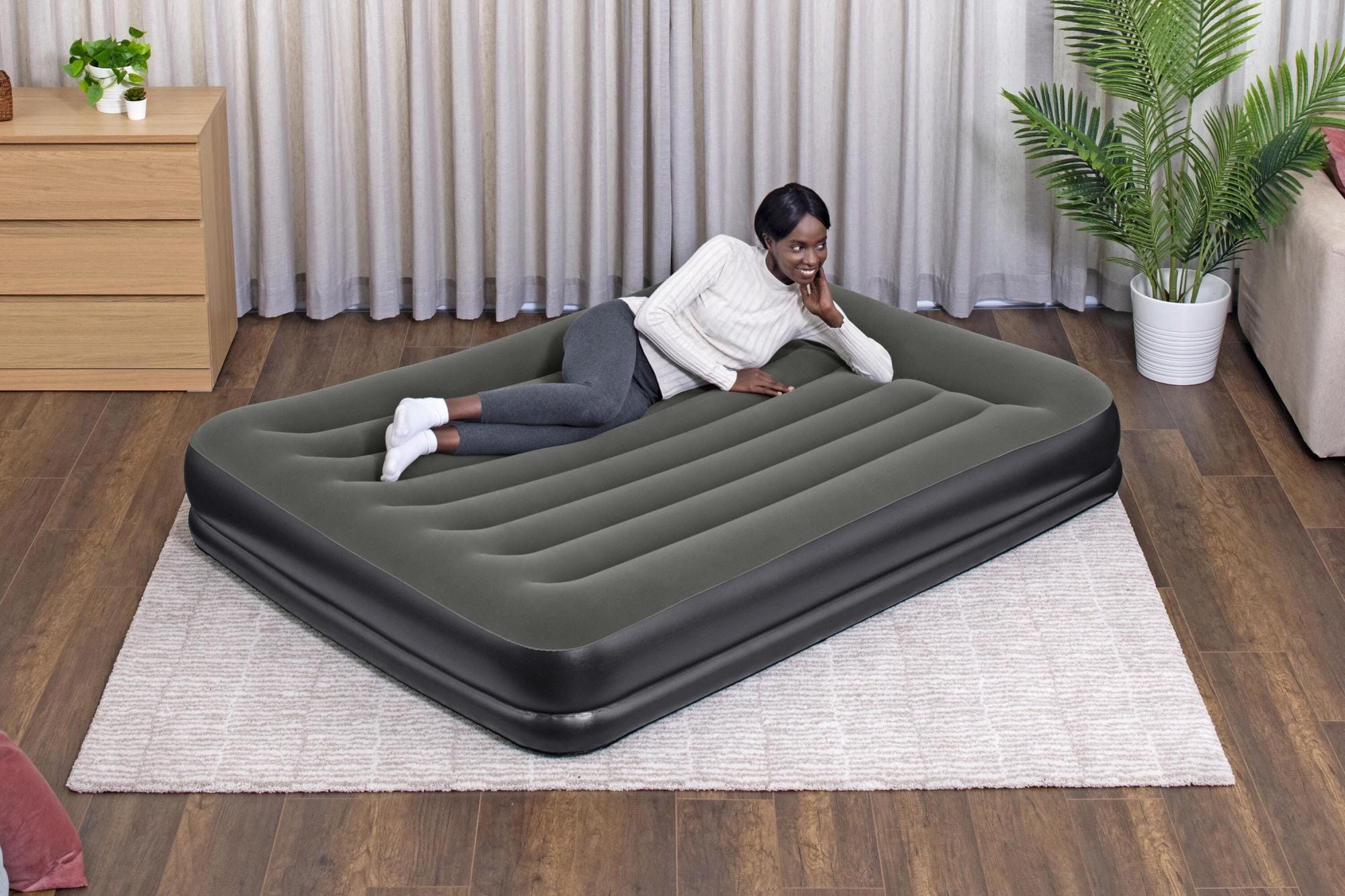 Camping et tente Matelas gonflable 2 places 203 x 152 x 36 cm Tritech Bestway 2