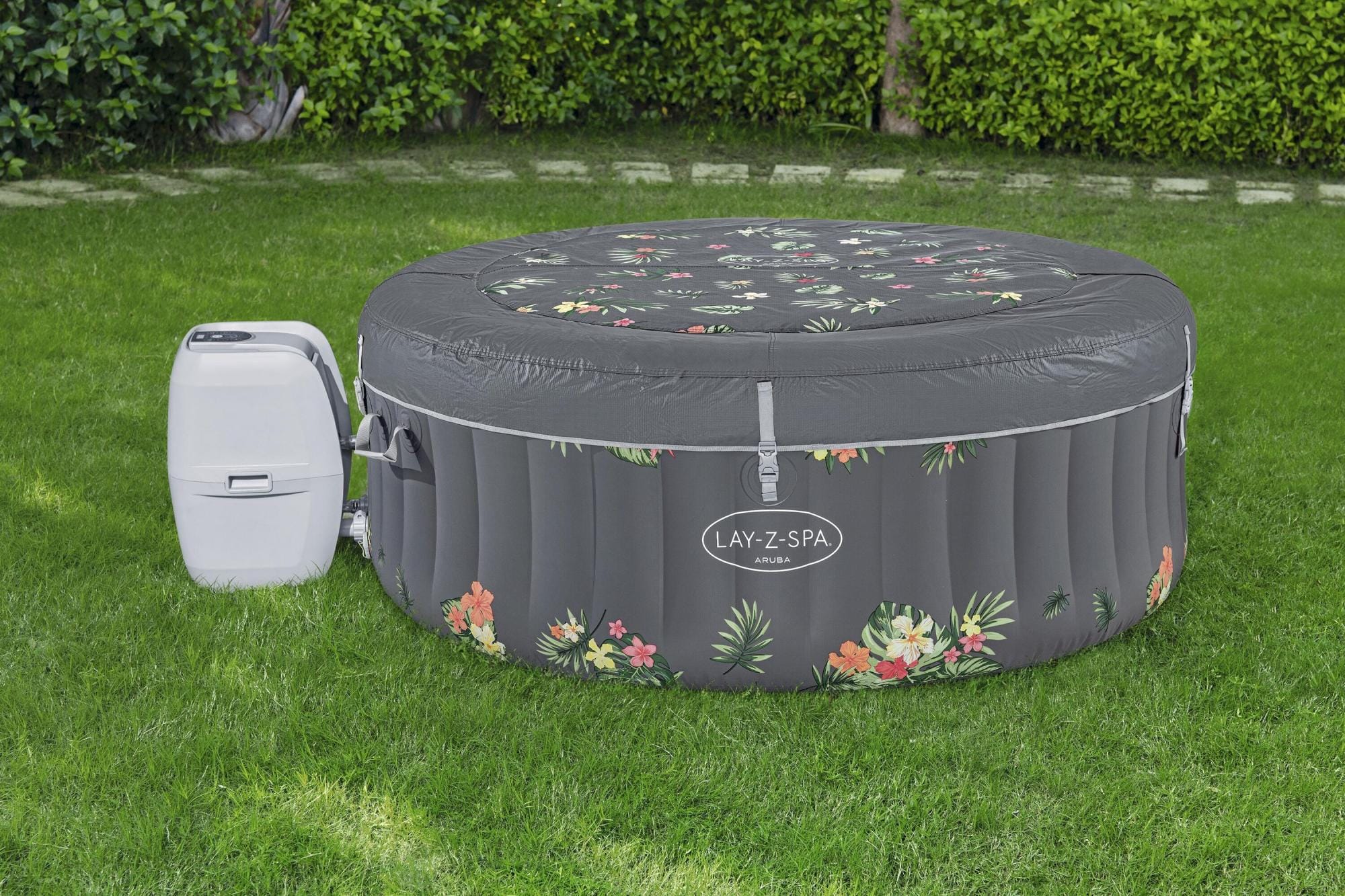 Spa Gonflable Spa gonflable rond Lay-Z-Spa Aruba Airjet 2 - 3 personnes Bestway 11