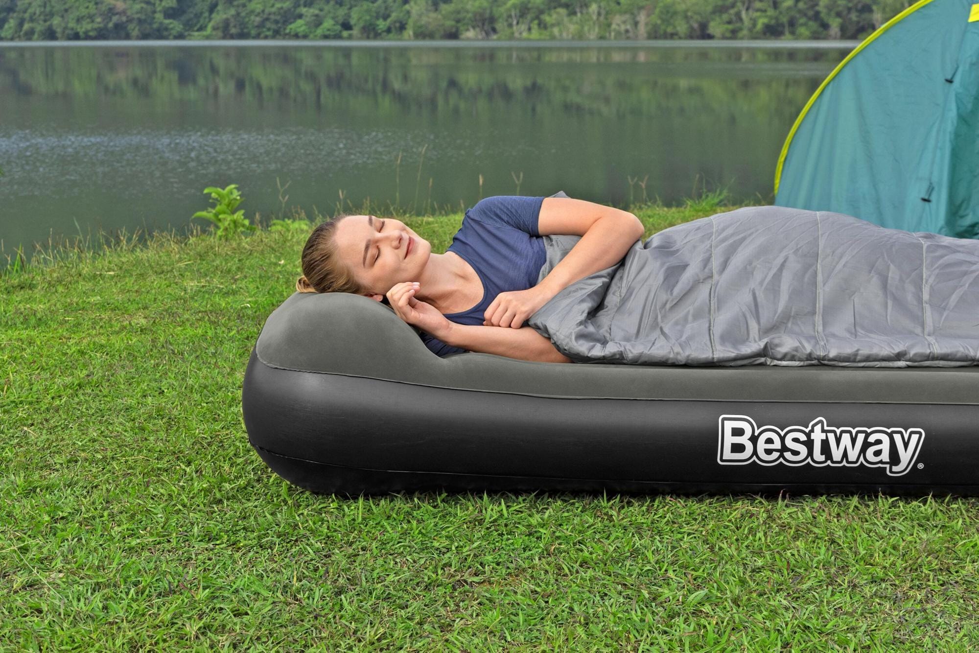 Camping et tente Matelas gonflable camping 1 place 188 x 99 x 30 cm Bestway 15