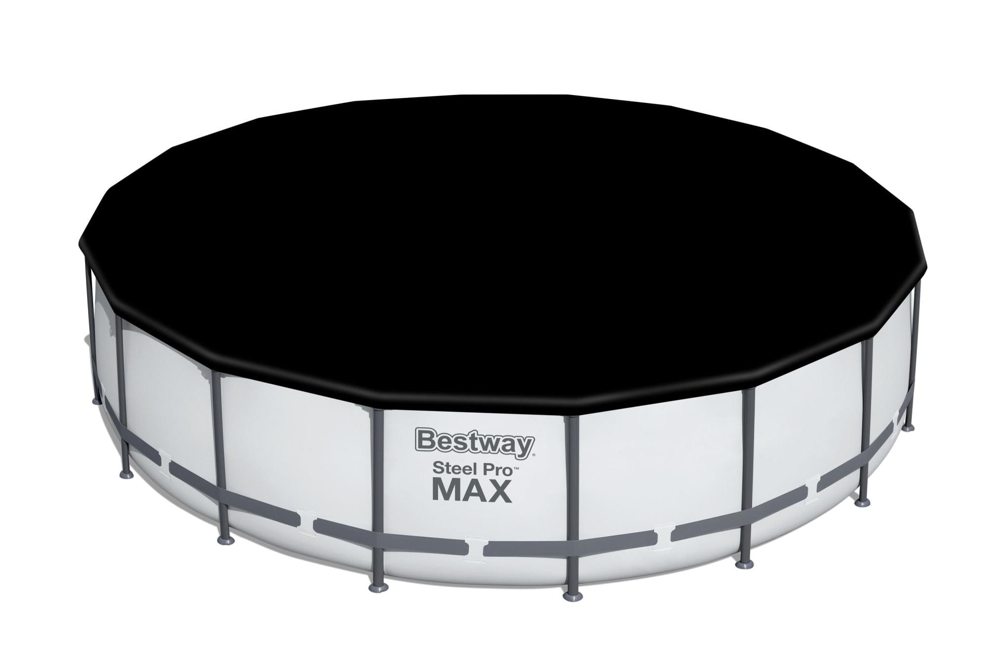 Accessoires Piscine Bâche 4 saisons ronde 555 cm pour piscine hors sol ronde Ø 549 cm Bestway 1