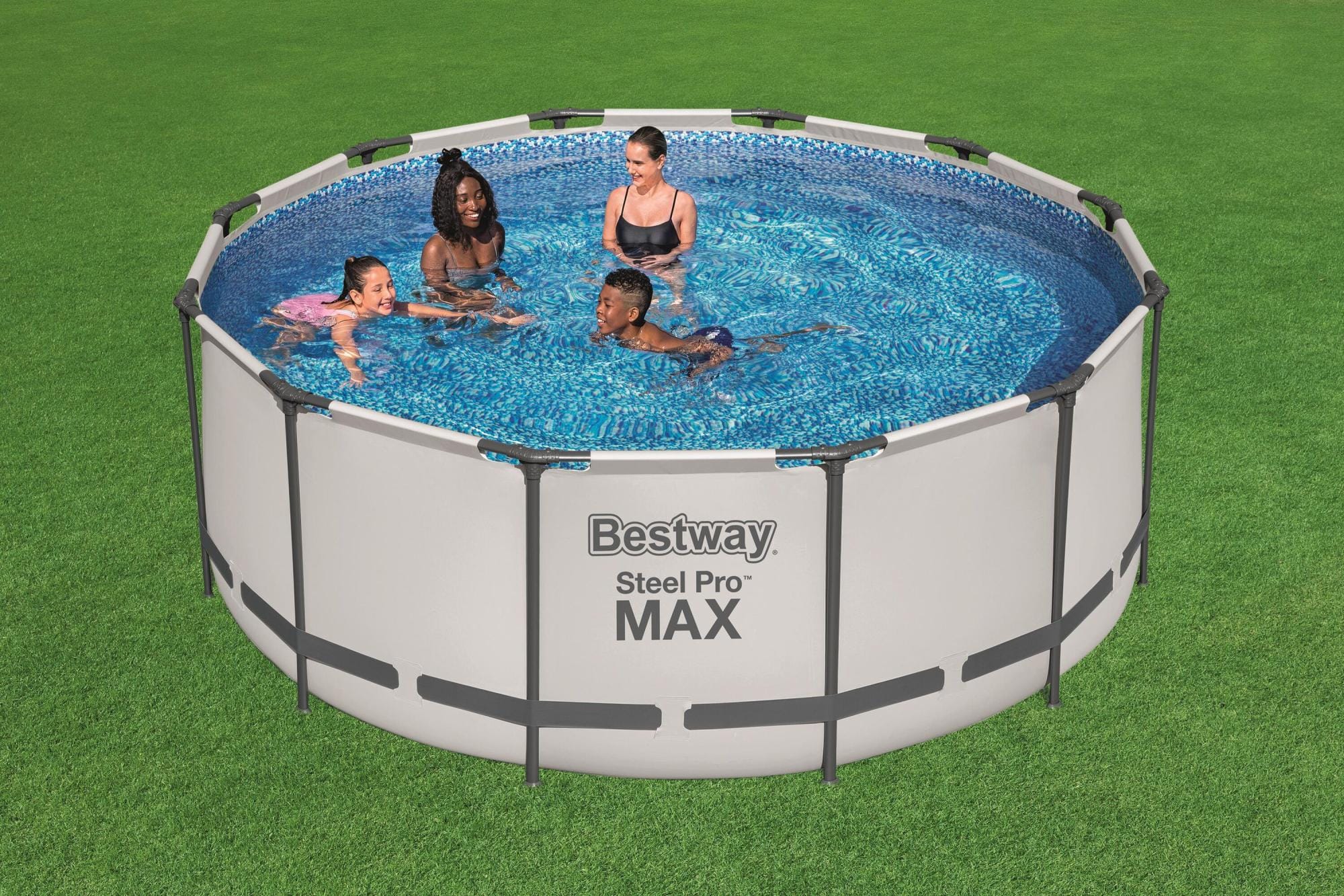 Piscine hors sol Piscine hors sol ronde Steel Pro Max 366 x 122 cm Bestway 1