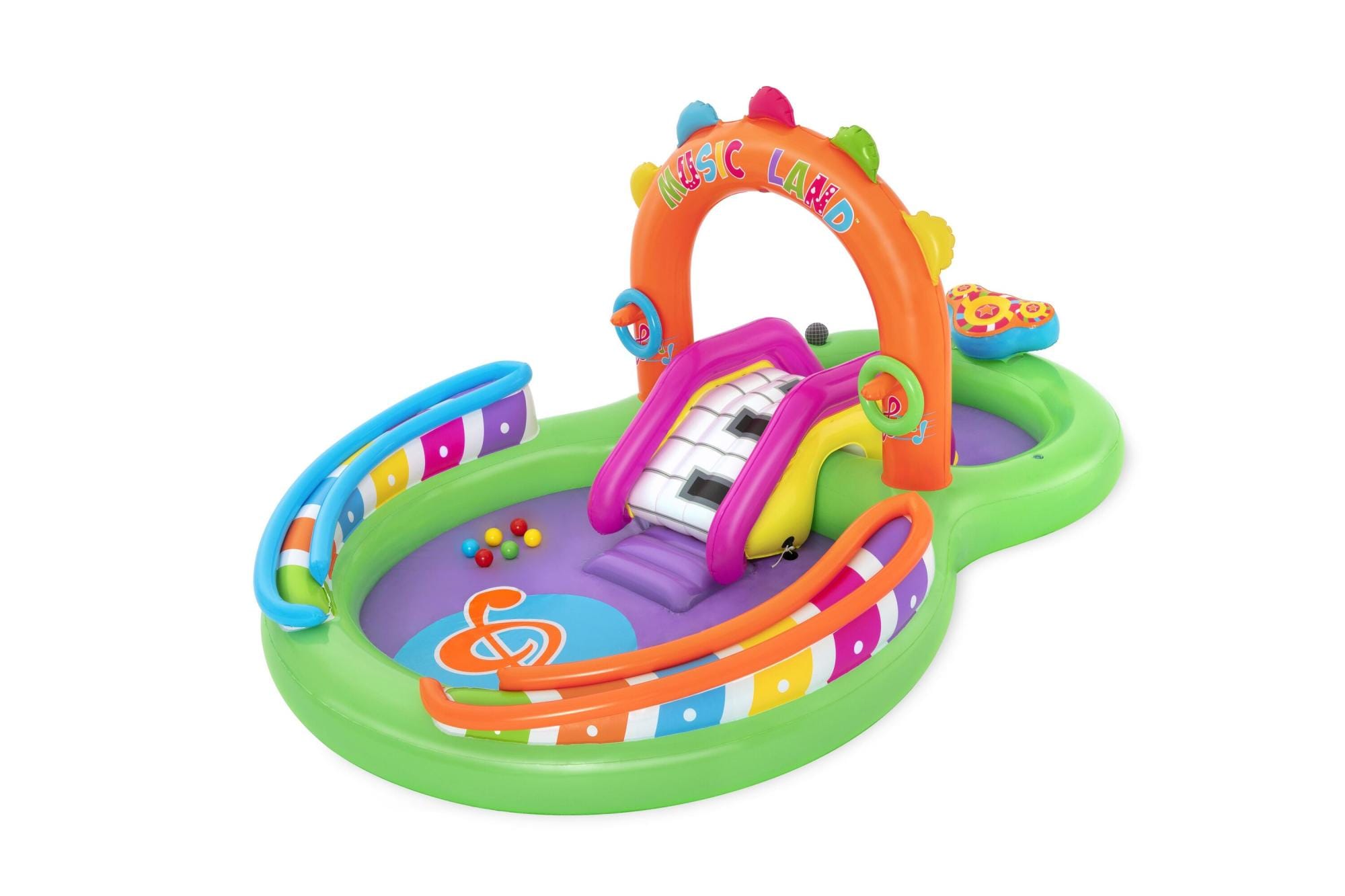 Jeux d'extérieur et trampoline Aire de jeux pataugeoire Sing'n Splash 295 x 190 x 137 cm Bestway 1