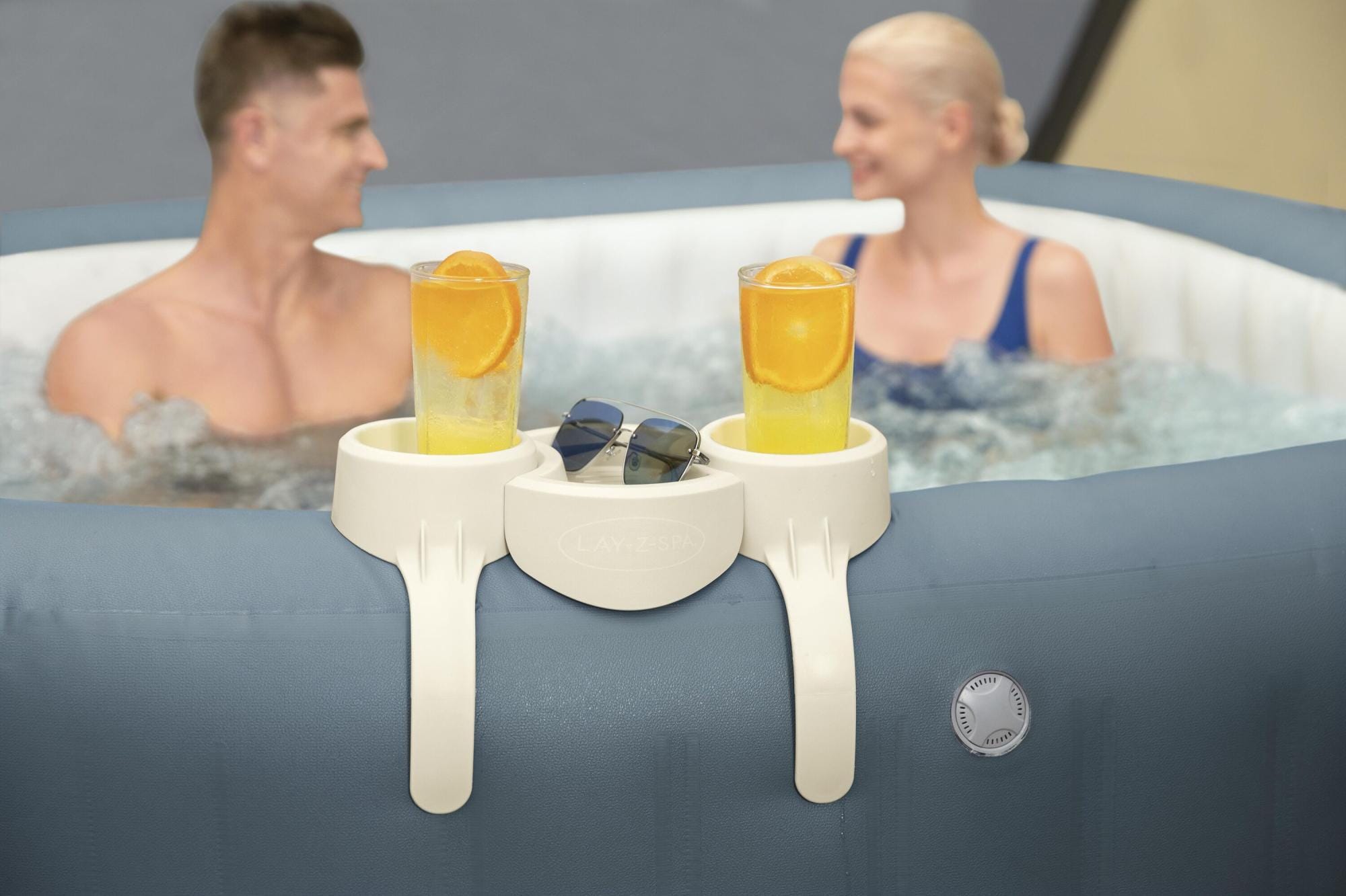 Accessoires Spa Porte-gobelets compatible tous Lay-Z-Spa sauf Fortifiber et Thermacore Bestway 1