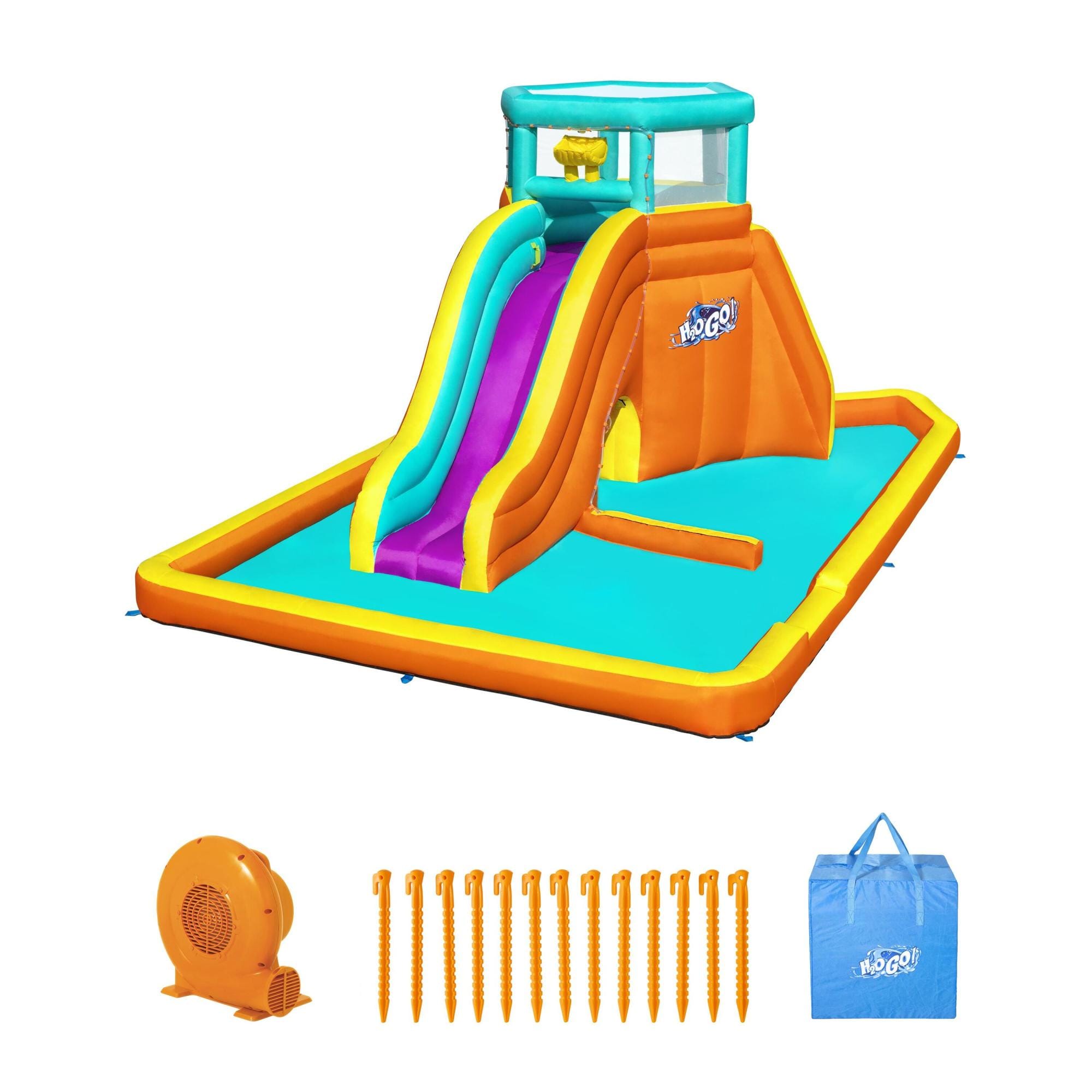 Jeux d'extérieur et trampoline Aire de jeux gonflable Tower 565 x 373 x 265 cm Bestway 1