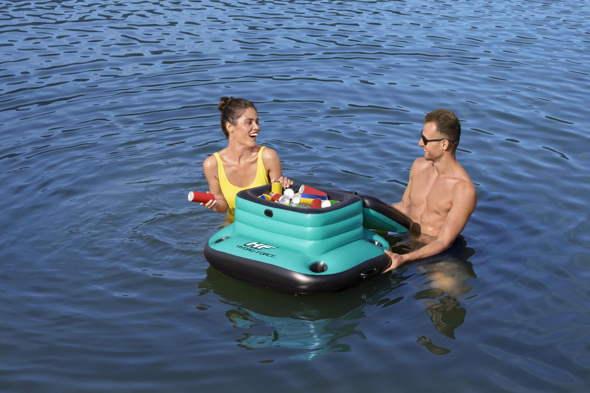 Camping et tente Glacière gonflable flottante isotherme 37.5 L Bestway 6