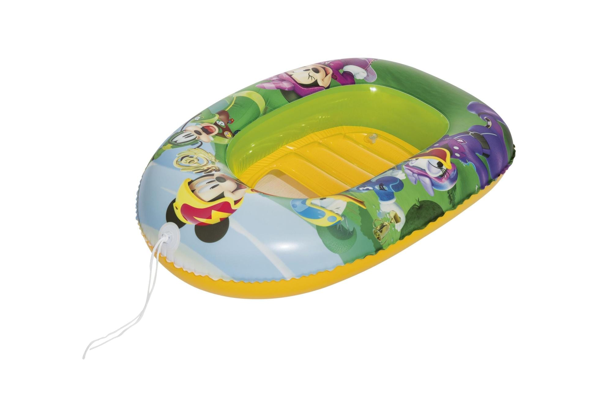 Jeux d'extérieur et trampoline Bateau gonflable enfant 102 x 69 cm Disney Mickey Roadster Bestway 1