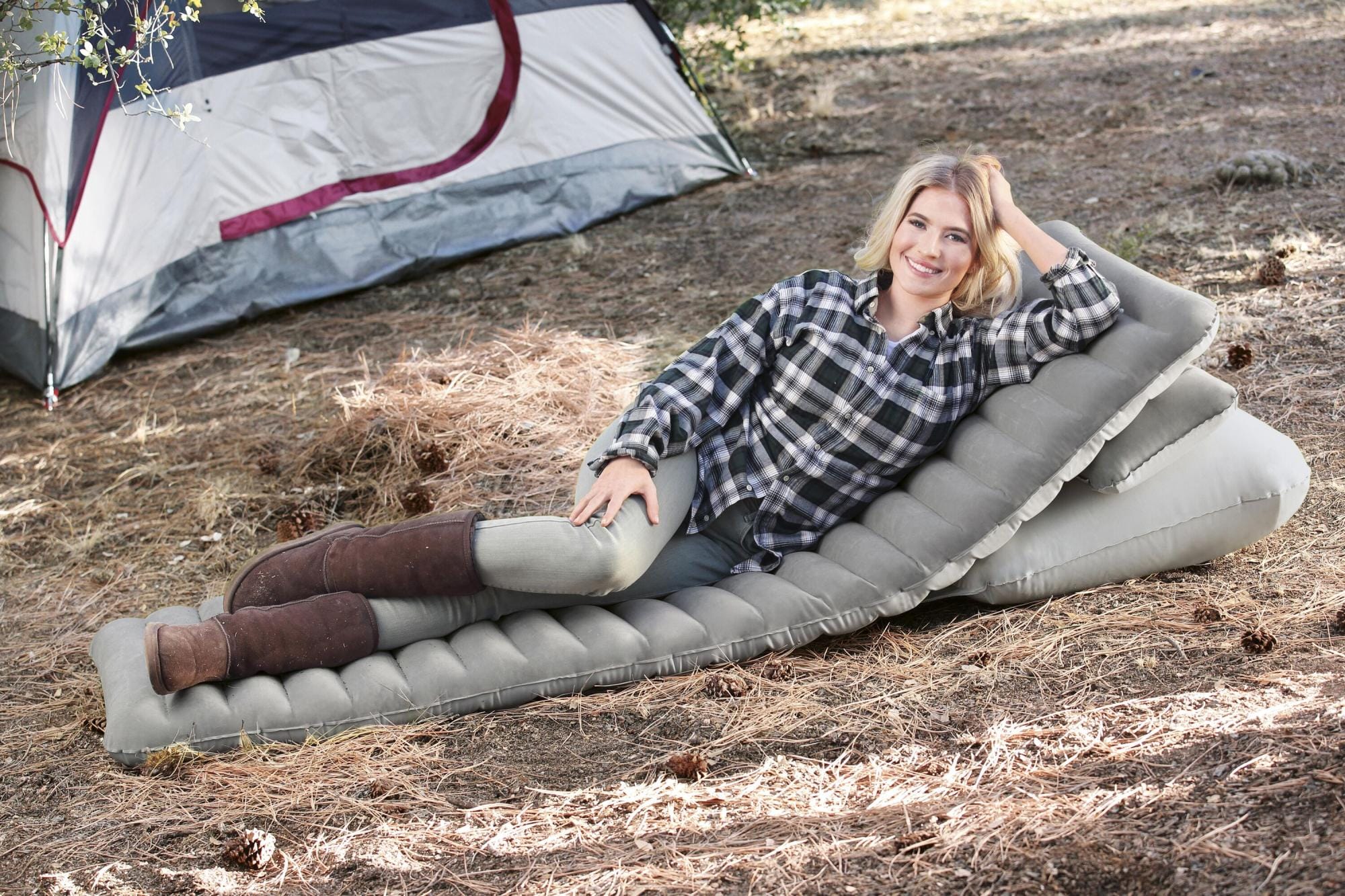 Camping et tente Matelas gonflable camping 1 place 191 x 70 x 10.5 cm avec oreiller Bestway 1