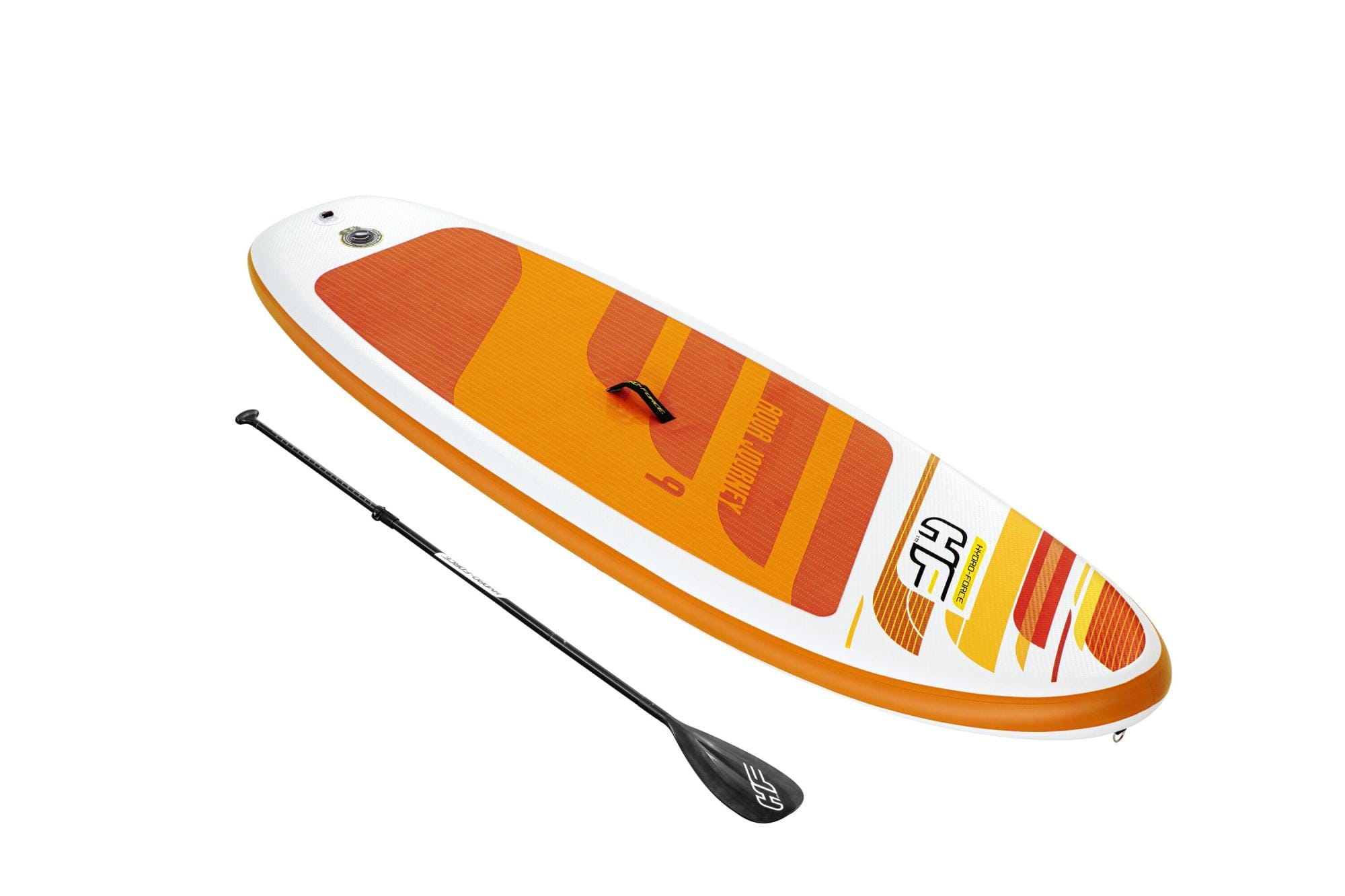 Bateaux, paddle et kayak Paddle SUP gonflable Hydro-Force™ Aqua Journey 274 x 76 x 12 cm, pompe, pagaie, leash, sac à dos de transport Bestway 1