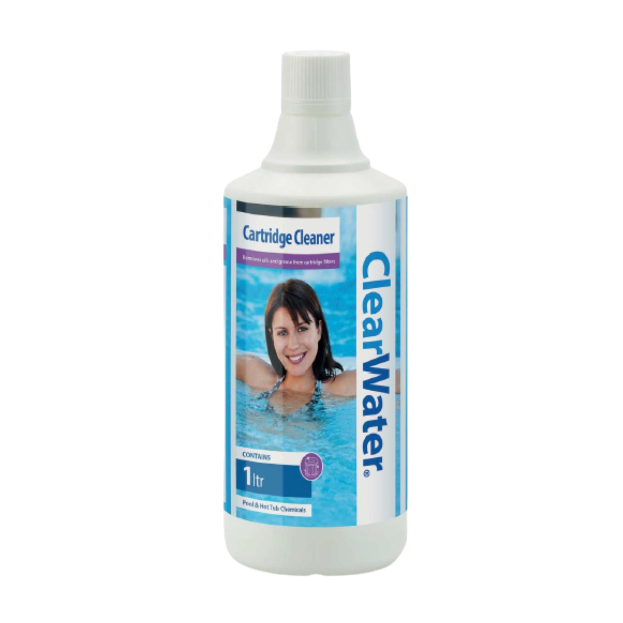 Accessoires Piscine Clearwater Nettoyant de Cartouche 1 Litre Bestway 2