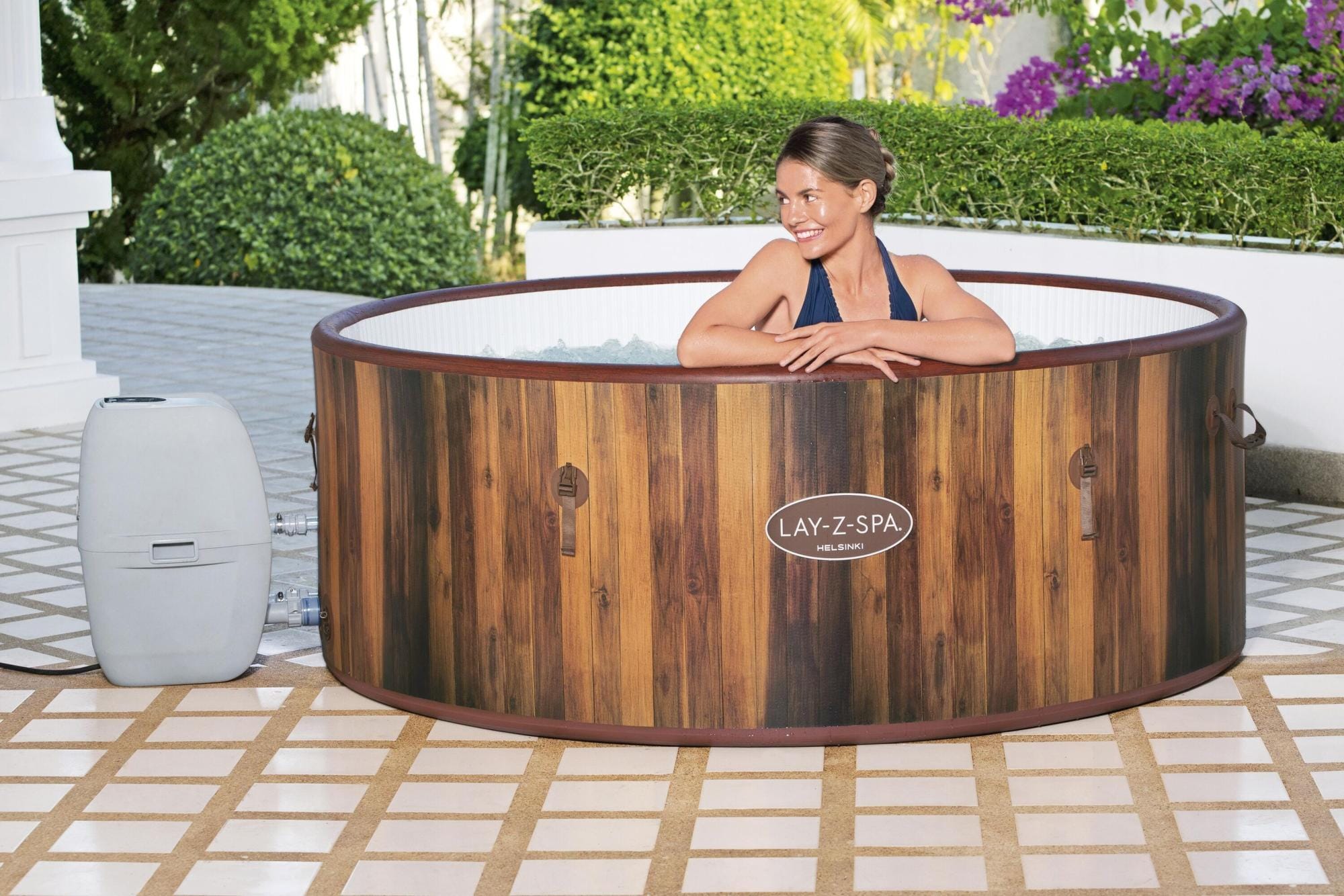 Spa Gonflable Spa gonflable rond Lay-Z-Spa® Helsinki Airjet™ 5 - 7 personnes Wifi Bestway 2