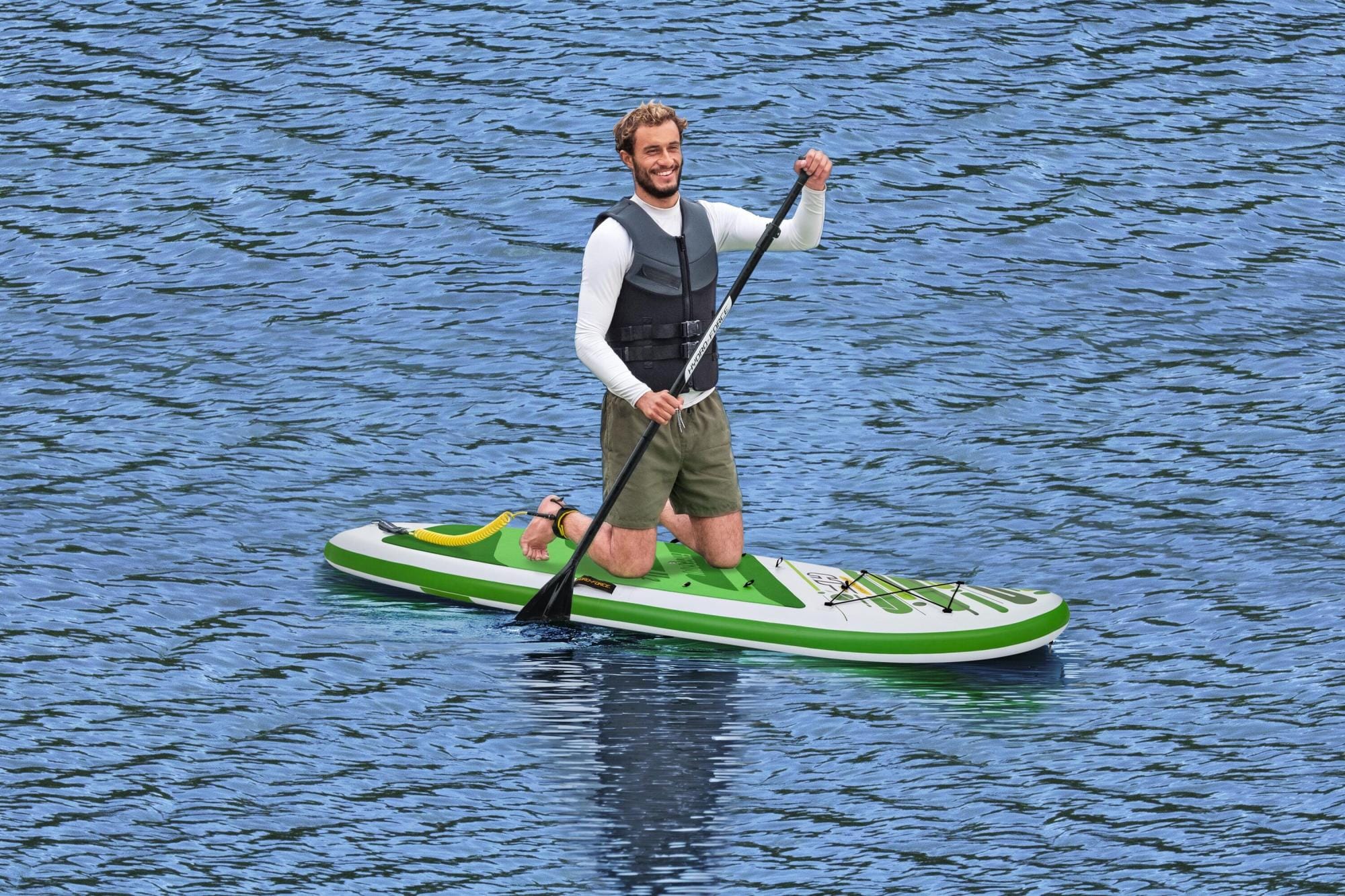 Bateaux, paddle et kayak Stand Up Paddle Freesoul Tech 340 x 89 x 15 cm transformable en kayak ou en planche à voile Bestway 1