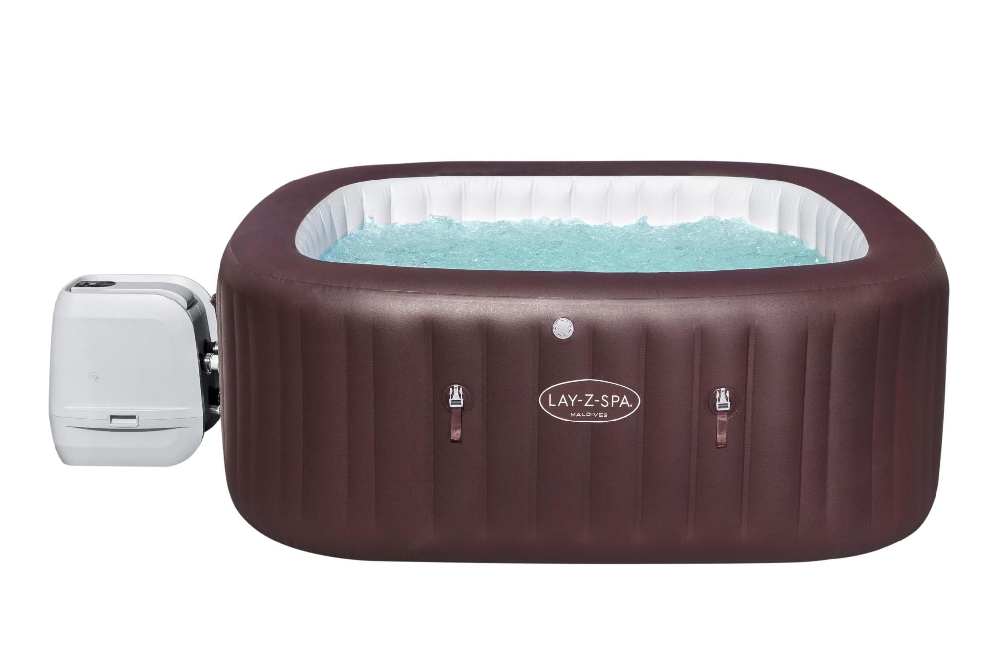 Spa Spa gonflable carré Maldives Hydrojet Pro 5-7 personnes Bestway 1