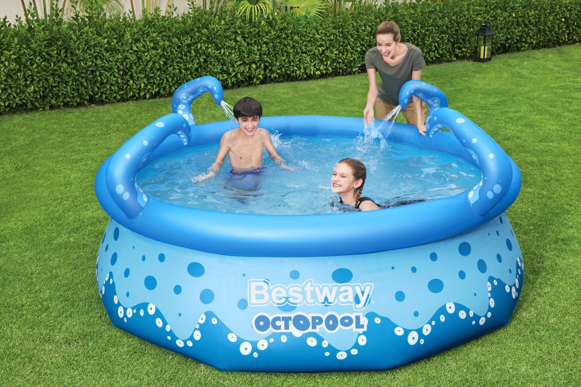 Piscine hors sol Piscine autoportante Fast Set ronde 305 x 66 cm Bestway 1