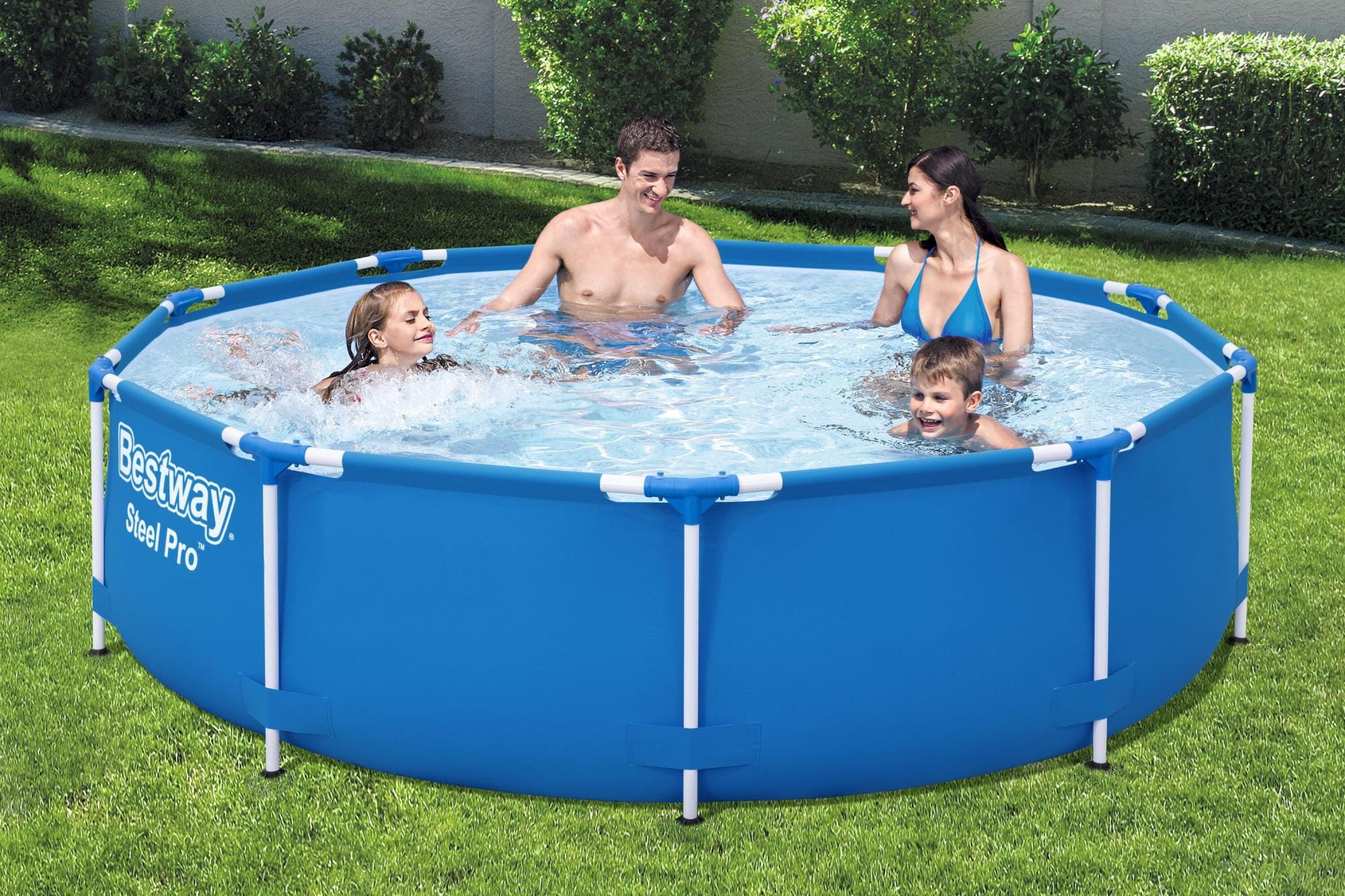 Piscine hors sol Piscine hors sol Steel Pro ronde 305 x 76 cm bleu clair Bestway 1