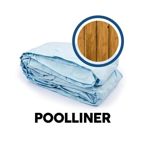 Pièces Détachées Liner pour piscine Power Steel™ Swim Vista Series™ avec hublots Bestway® 488 x 122 cm, bois (pin), rond Bestway 2