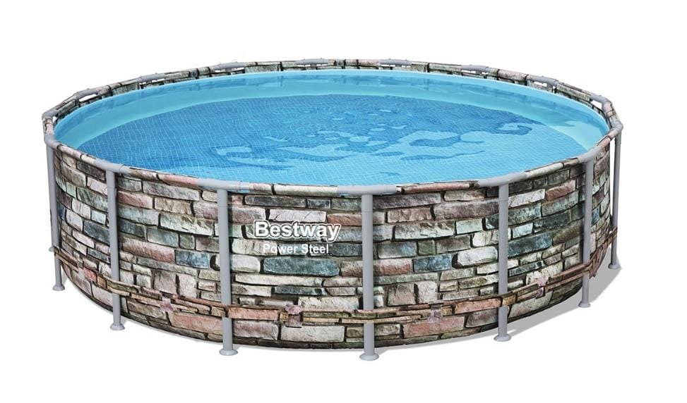 Pièces Détachées Pied vertical pour piscine POWER STEEL® Bestway®, effet pierre, Ø 488 x 122 cm, ronde Bestway 2