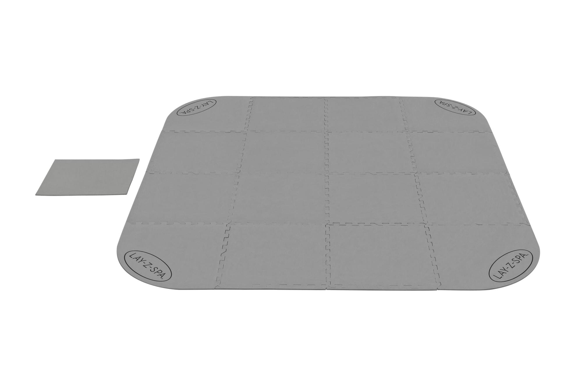 Accessoires Piscine Tapis de sol pour spa carré ou rond Lay-Z-Spa 196 x 196 cm Bestway 1