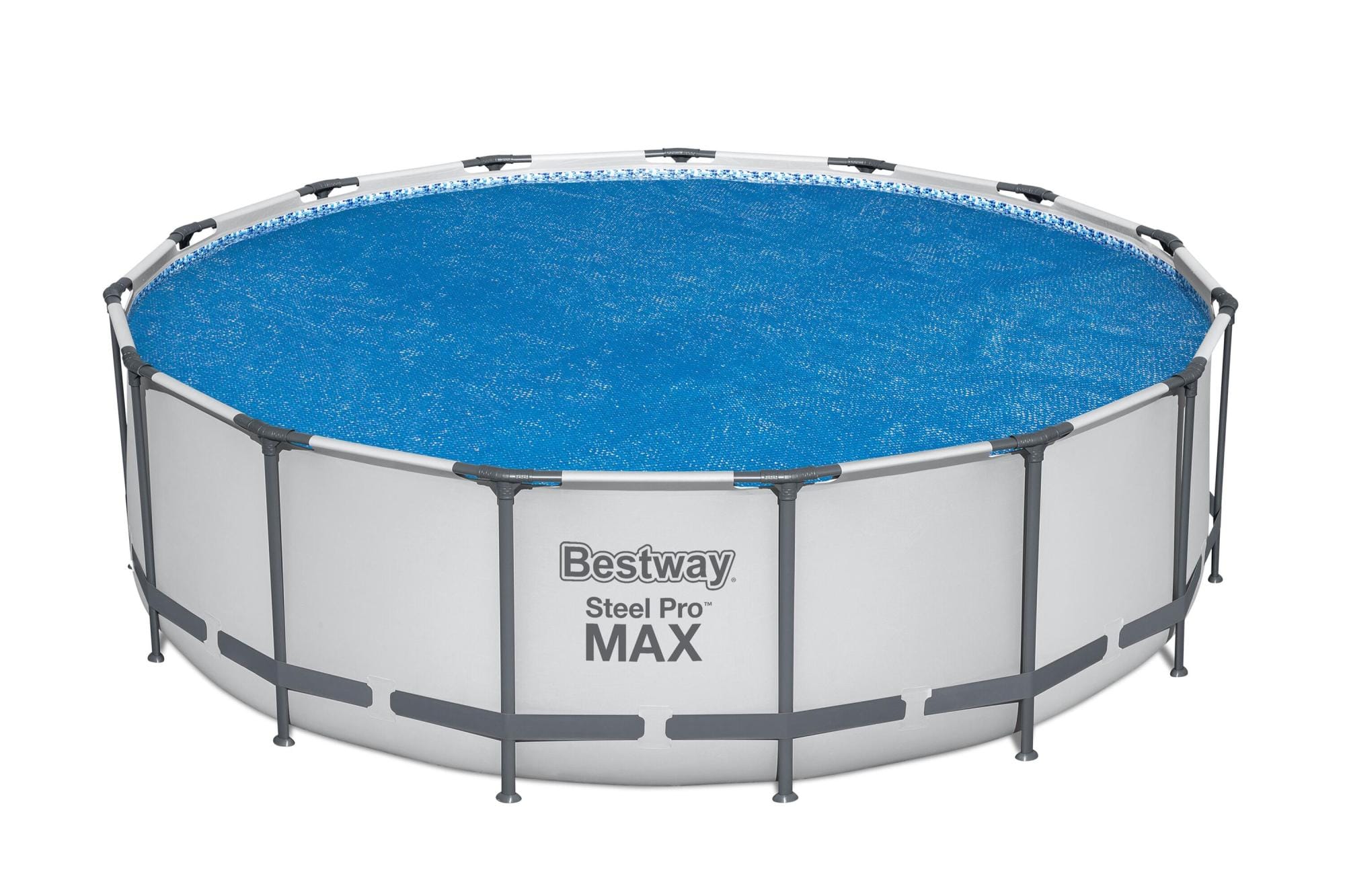 Accessoires Piscine Bâche à bulles ronde Ø 462cm pour piscine hors sol ronde Ø 457 à 488cm Bestway 1
