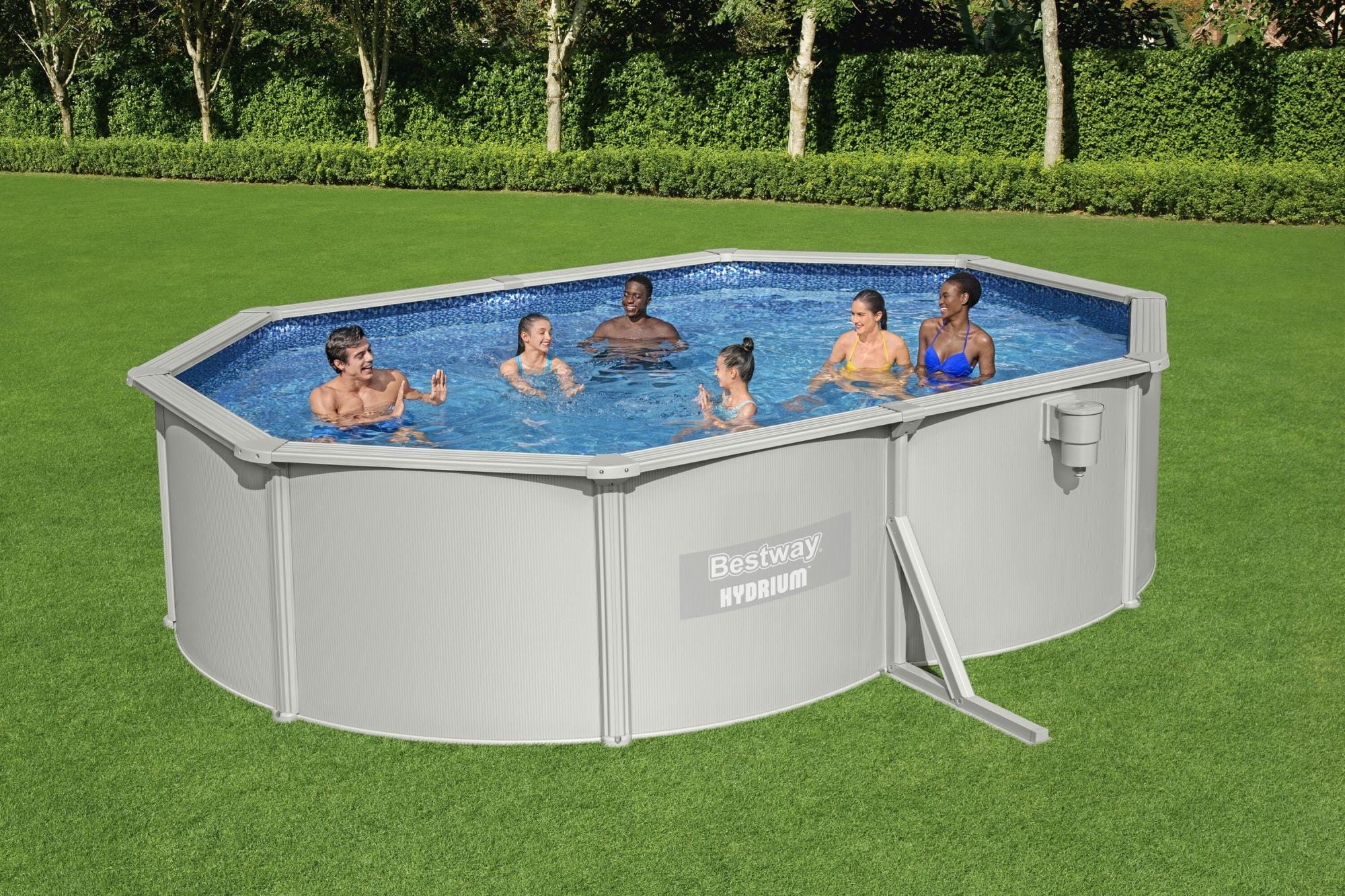 Piscine hors sol Piscine acier hors sol ovale Hydrium 500 x 360 x 120 cm Bestway 1