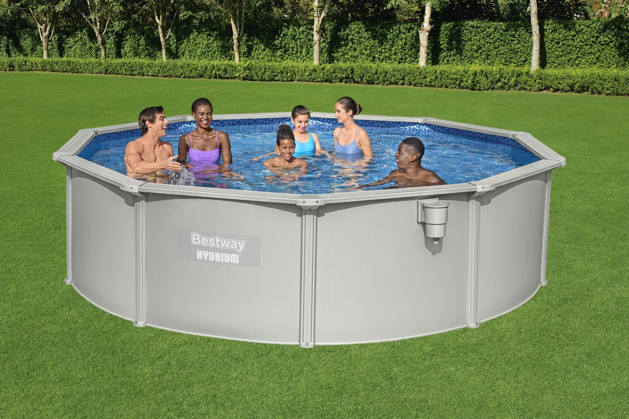 Piscine hors sol Piscine acier hors sol ronde Hydrium 460 x 120 cm Bestway 1