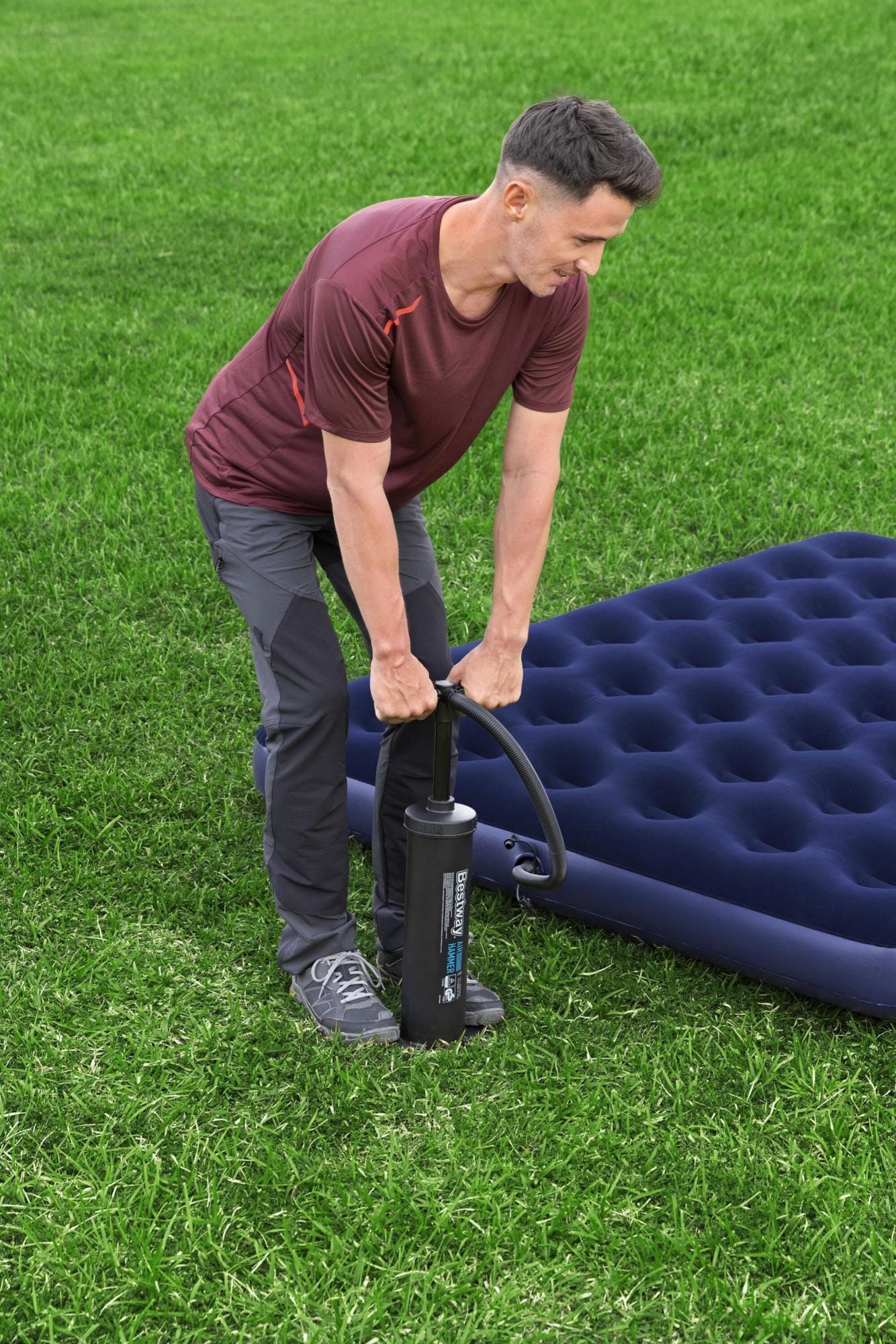 Pompe de gonflage Pompe à air manuelle Air Hammer 3500 Bestway 1