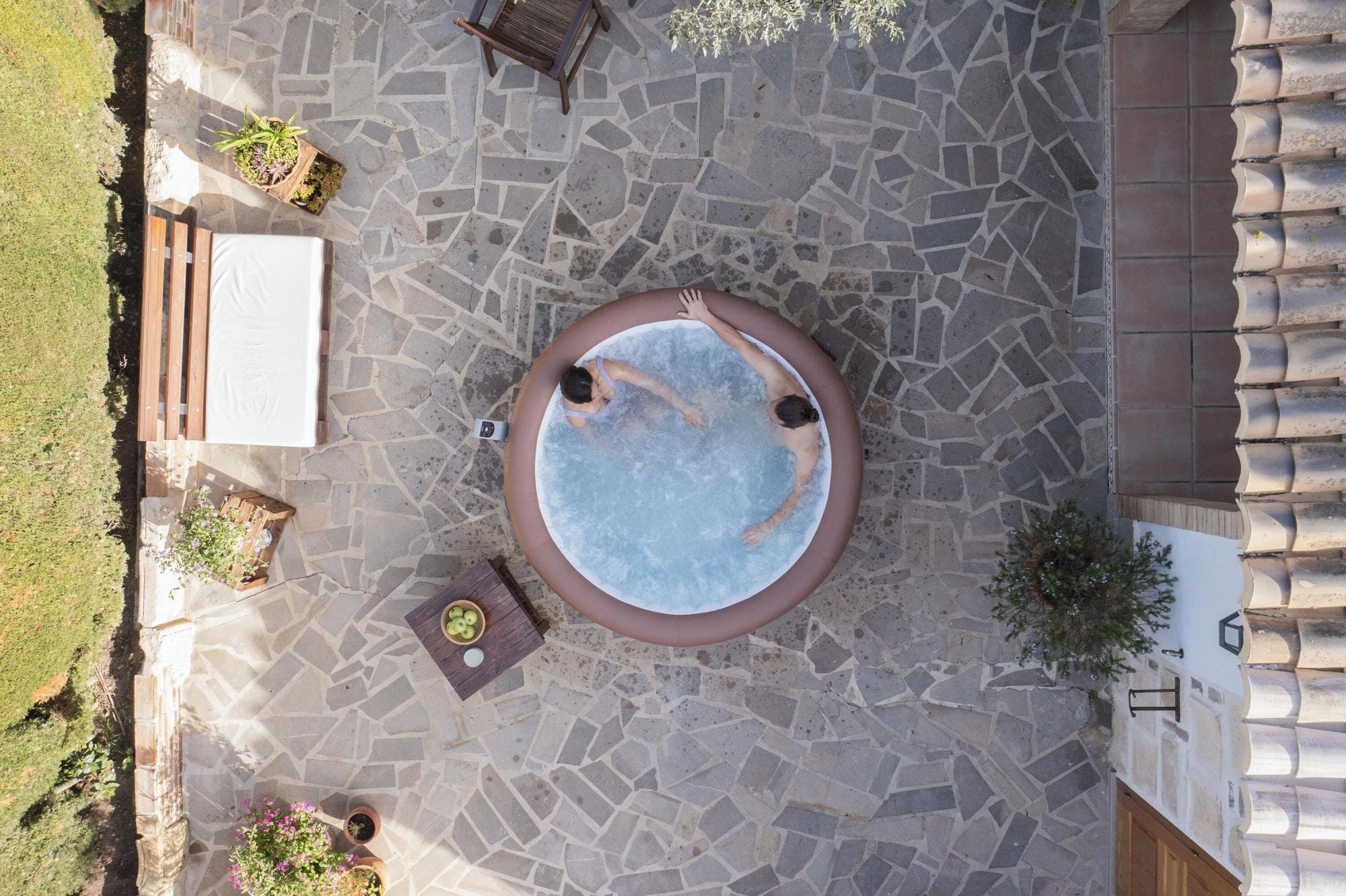 Spa Gonflable Spa gonflable rond Hawaii Smart AirJet Energy Sense 4 - 6 places Bestway 7