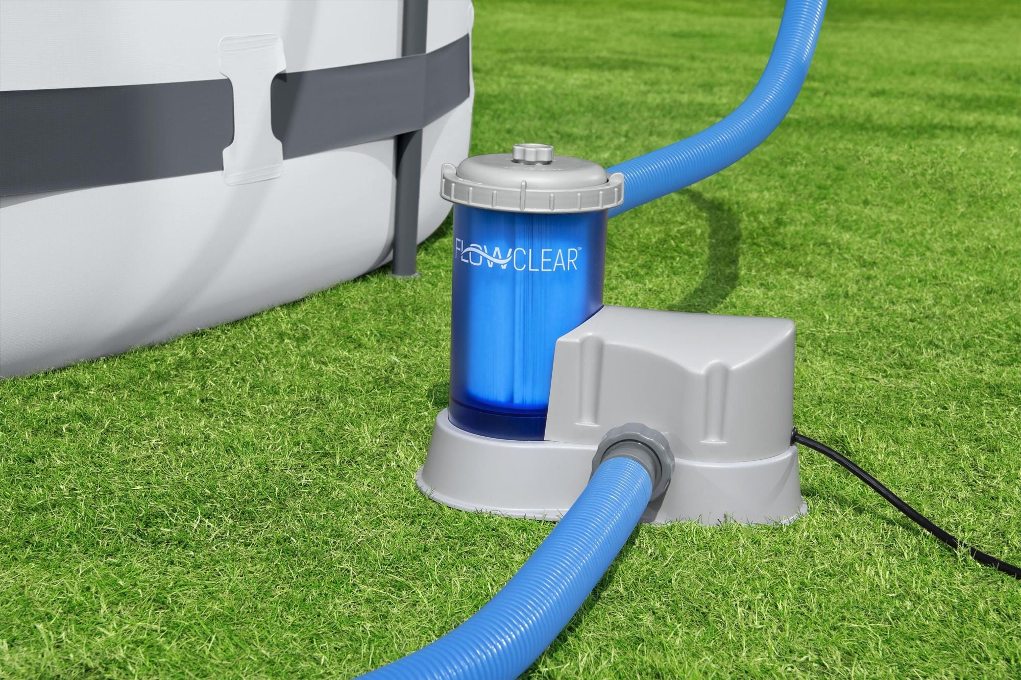 Accessoires Piscine Pompe de filtration à cartouche (type III), débit de la pompe : 5678L/h, pour piscines de 1100 à 31700L Bestway 3
