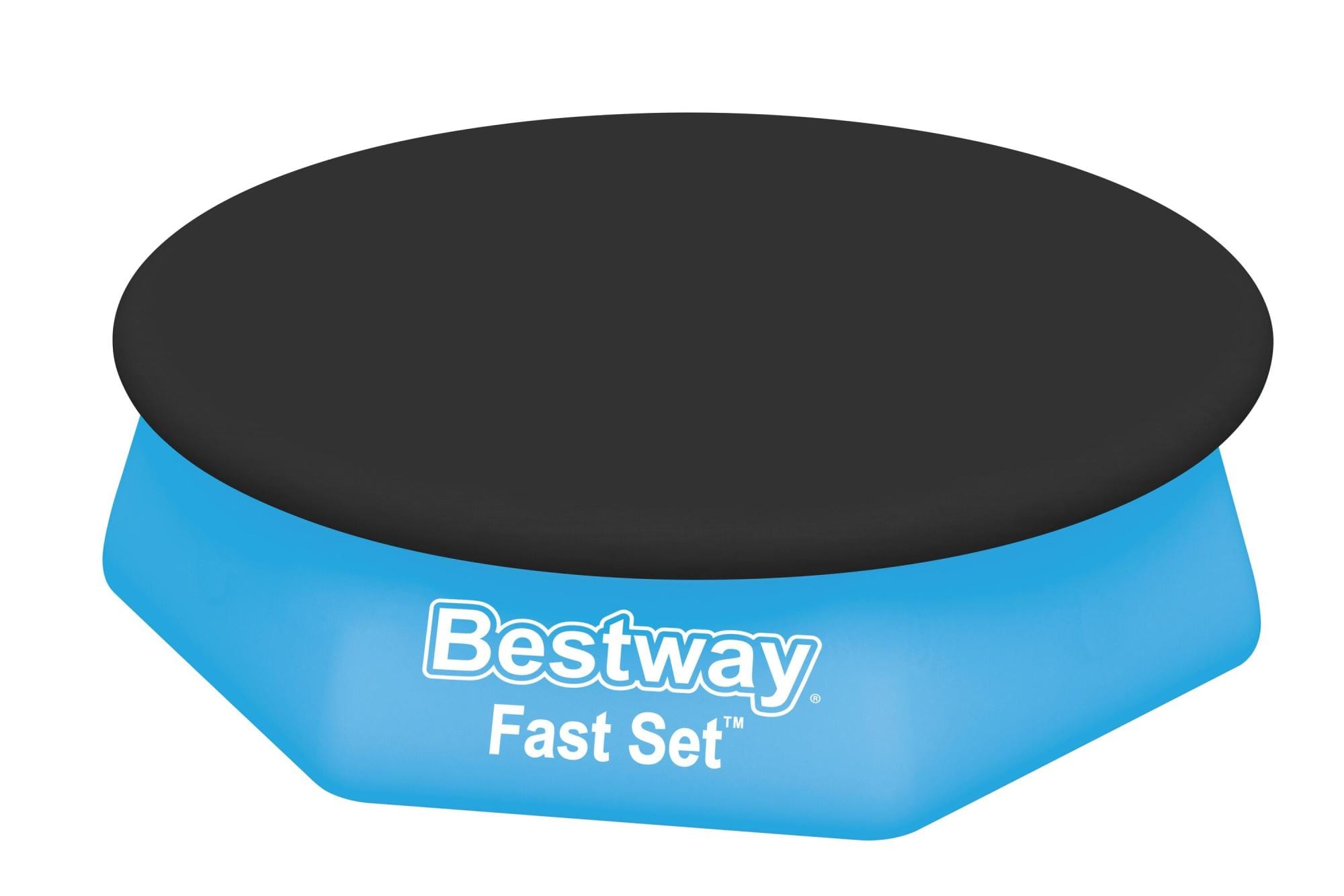Accessoires Piscine Bâche 4 saisons ronde 240cm pour piscine hors sol Fast Set Ø 244 cm Bestway 1