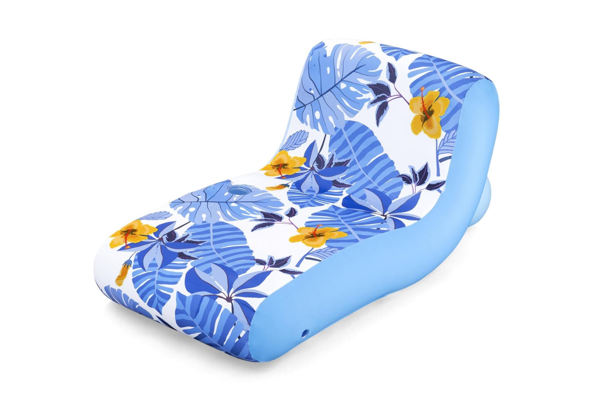 Jeux d'extérieur et trampoline  Fauteuil gonflable de piscine avec housse en tissu décor floral Bestway 1