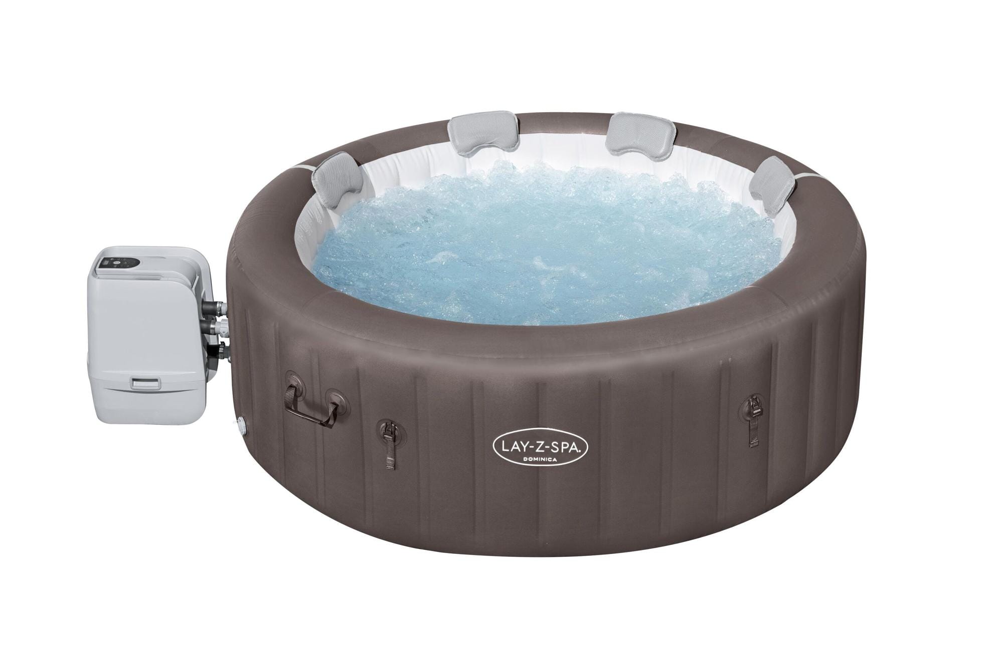 Spa Spa gonflable rond Lay-Z-Spa Dominica Hydrojet 4 - 6 places Bestway 1