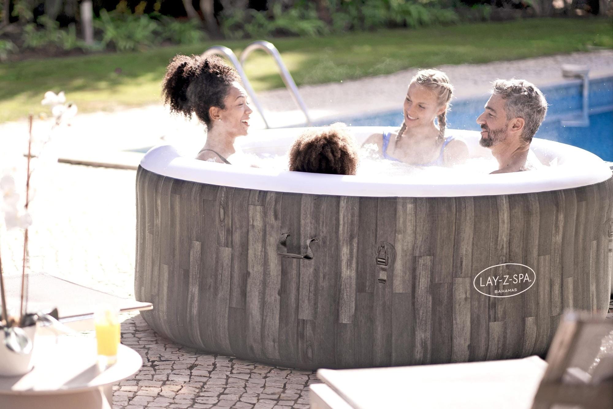 Spa Gonflable Spa gonflable rond Lay-Z-Spa Bahamas Airjet 2 - 4 personnes Bestway 10
