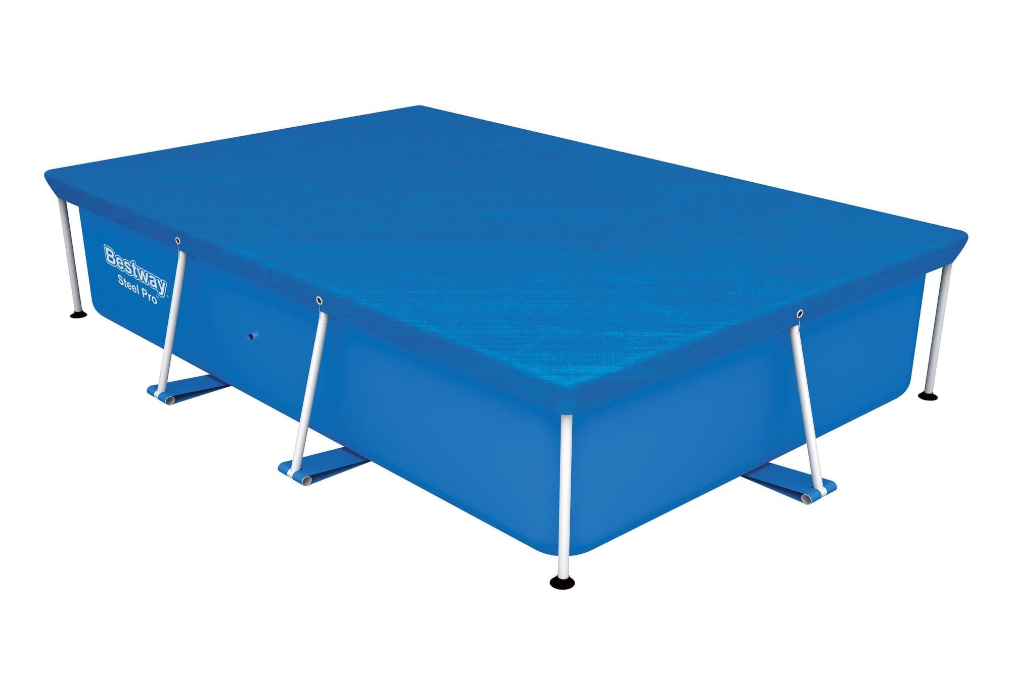 Accessoires Piscine Bâche 4 saisons rectangle 264x174cm pour piscine Steel Pro 259x170cm Bestway 1