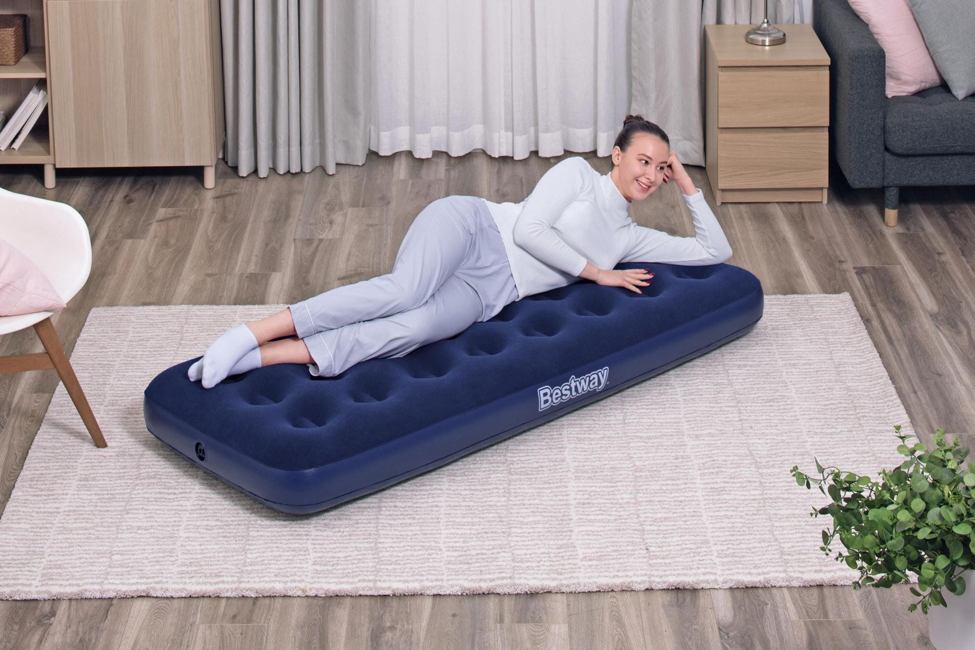 Camping et tente Matelas gonflable 1 place 185 x 76 x 22 cm Bestway 1