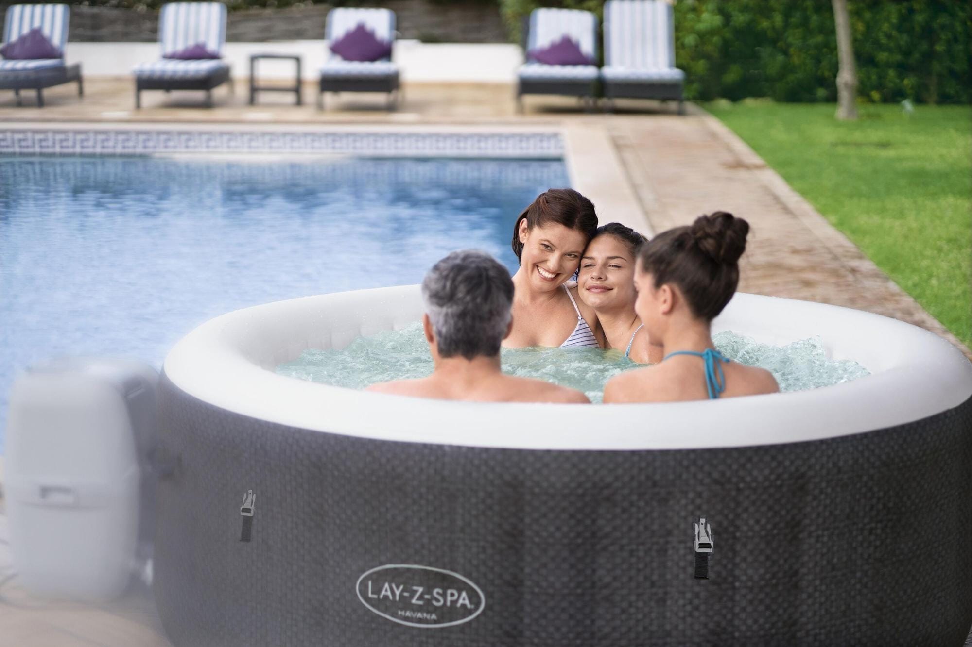 Spa Gonflable Spa gonflable rond Lay-Z-Spa Havana Airjet 2 - 4 personnes Bestway 13