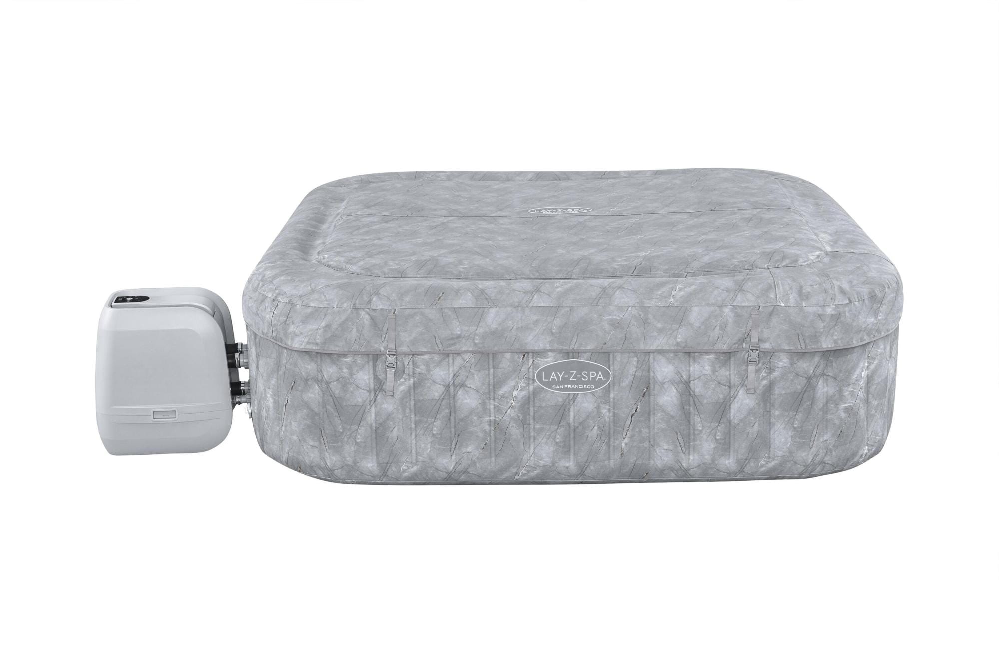Spa Spa gonflable carré Lay-Z-Spa San Francisco HydroJet Pro 5 - 7 places Bestway 11