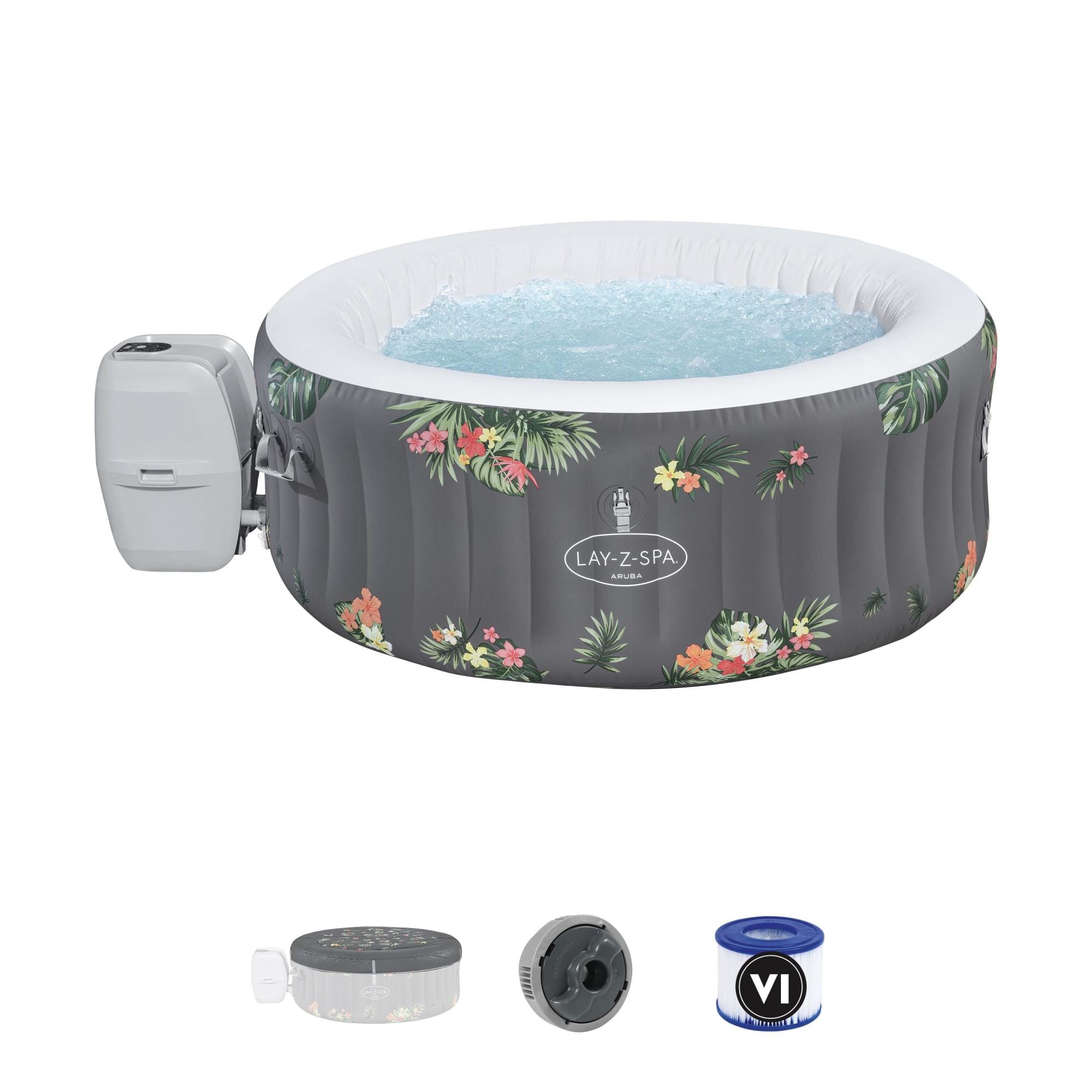 Spa Gonflable Spa gonflable rond Lay-Z-Spa Aruba Airjet 2 - 3 personnes Bestway 3