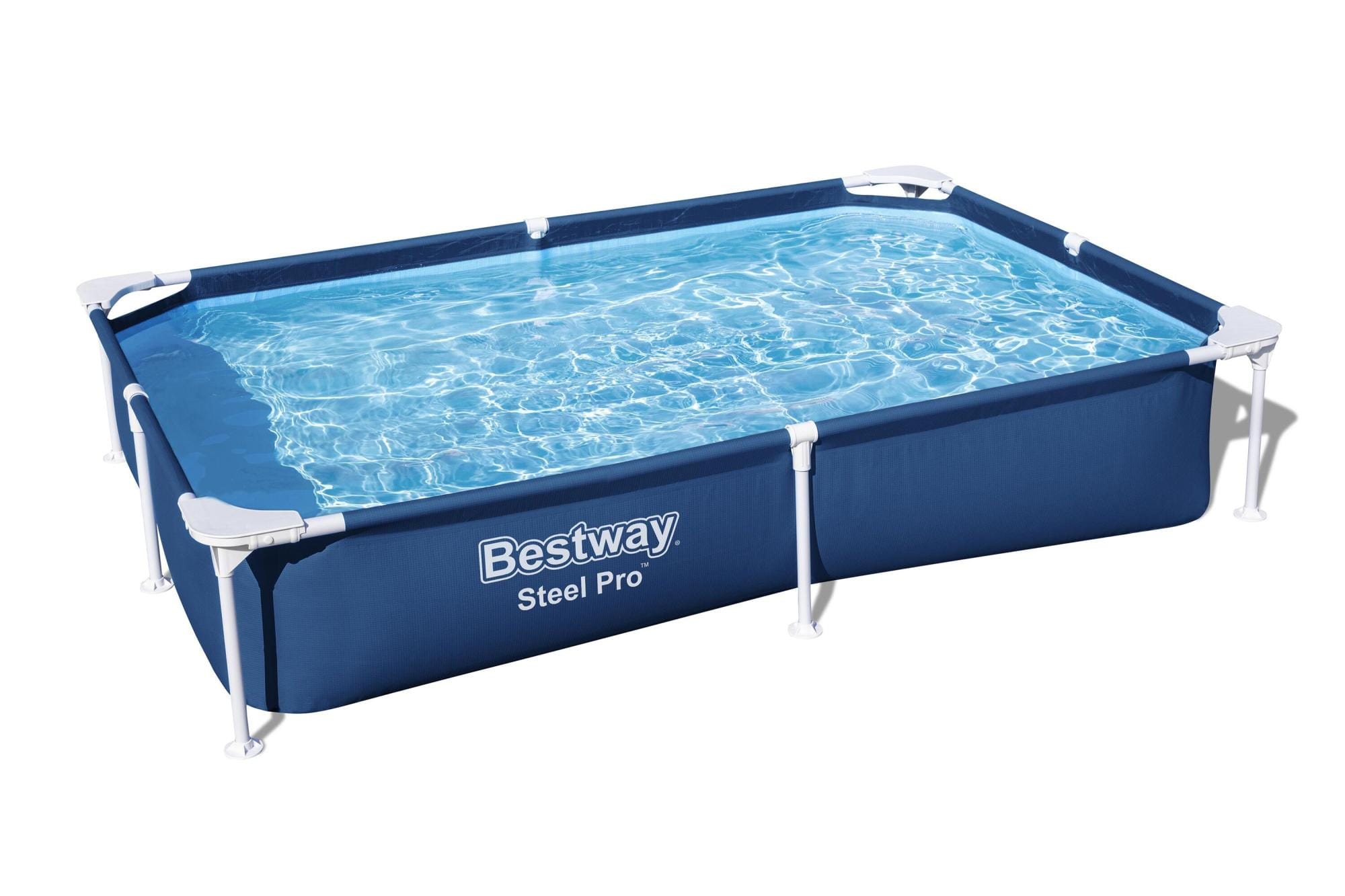 Piscine hors sol Piscine hors sol rectangulaire Steel Pro 221 x 150 x 43 cm Bestway 1