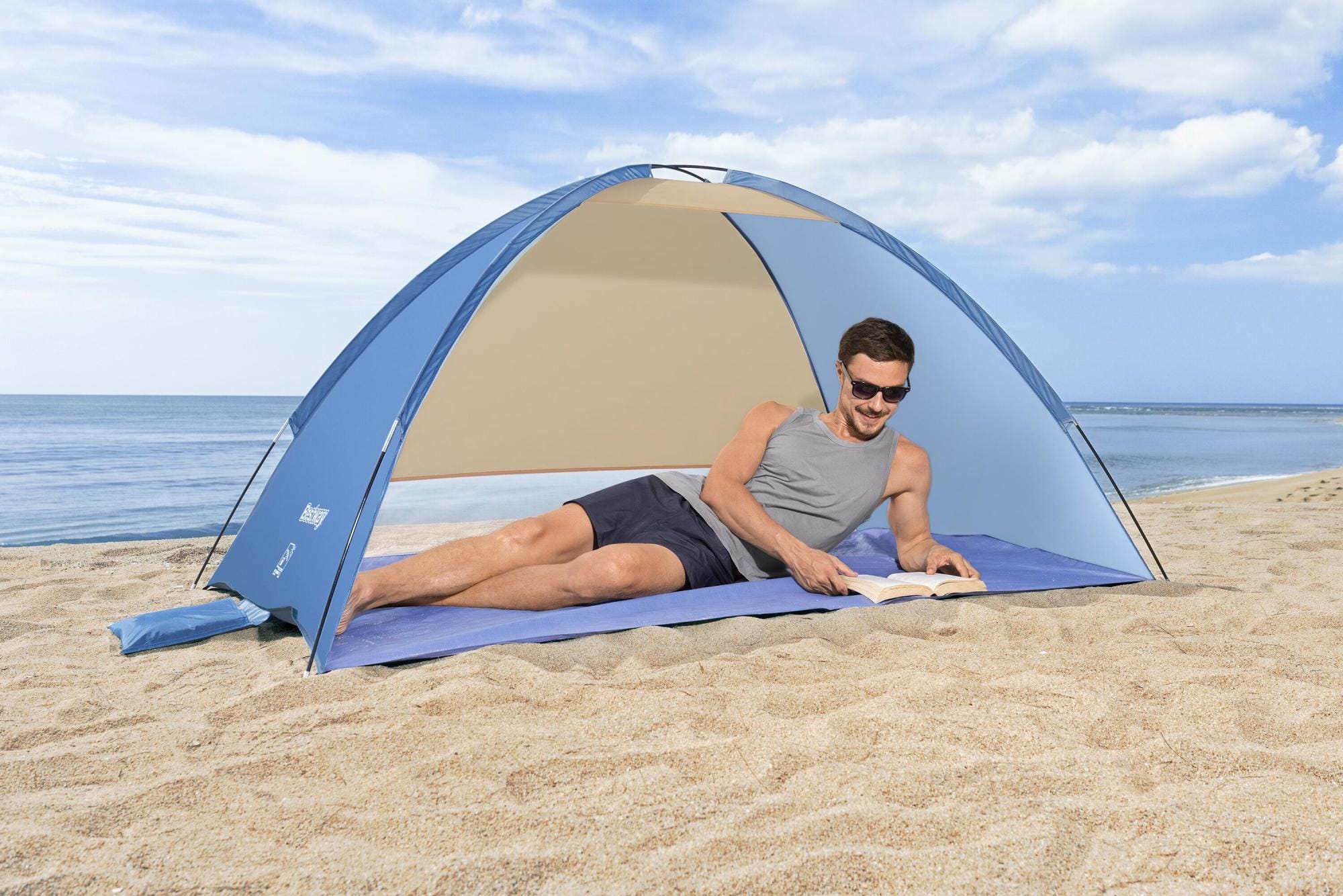Camping et tente Tente de palge 2 places 200 x 120 x 95 cm Bestway 1