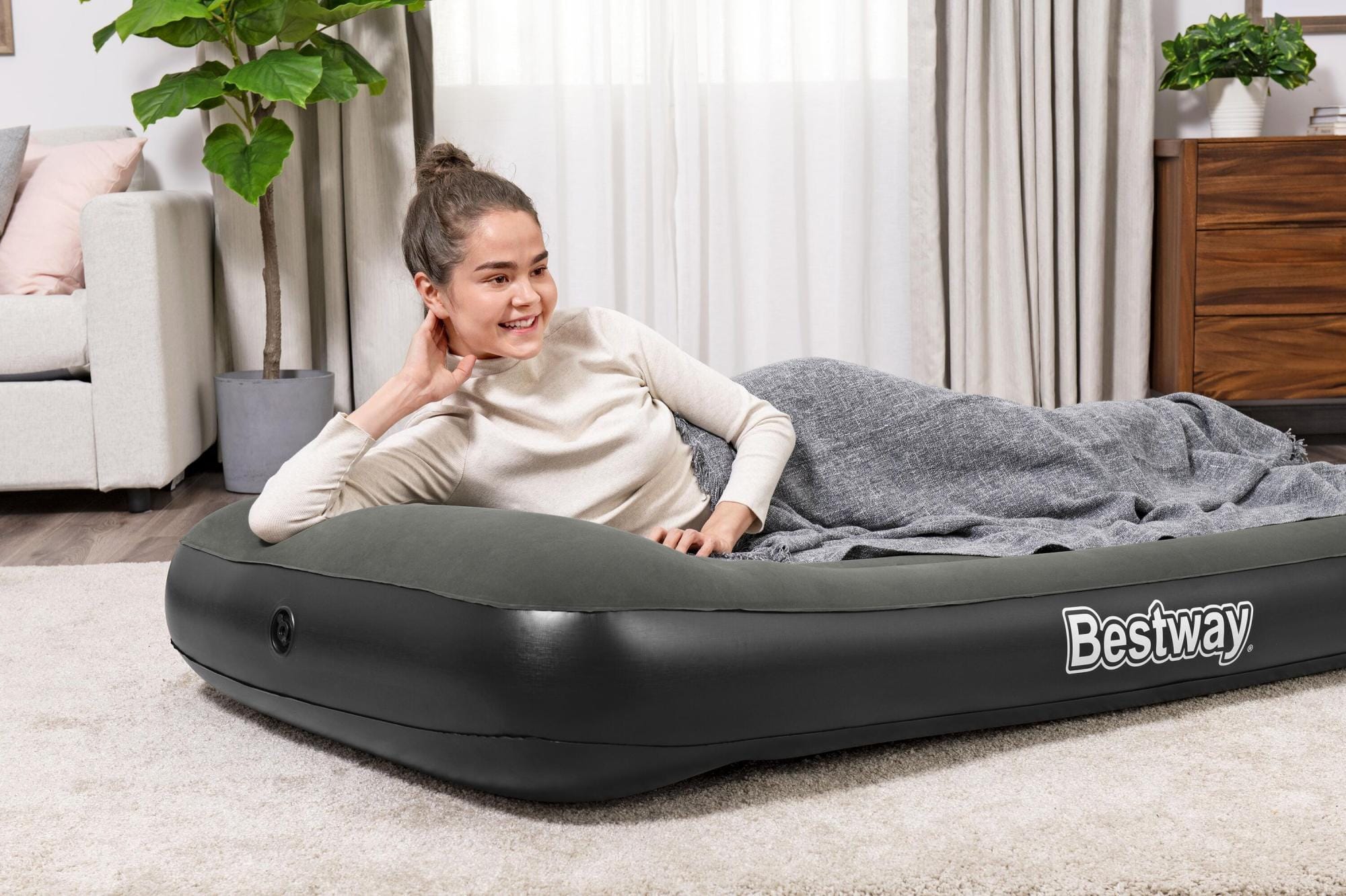Camping et tente Matelas gonflable camping 1 place 188 x 99 x 30 cm Bestway 21