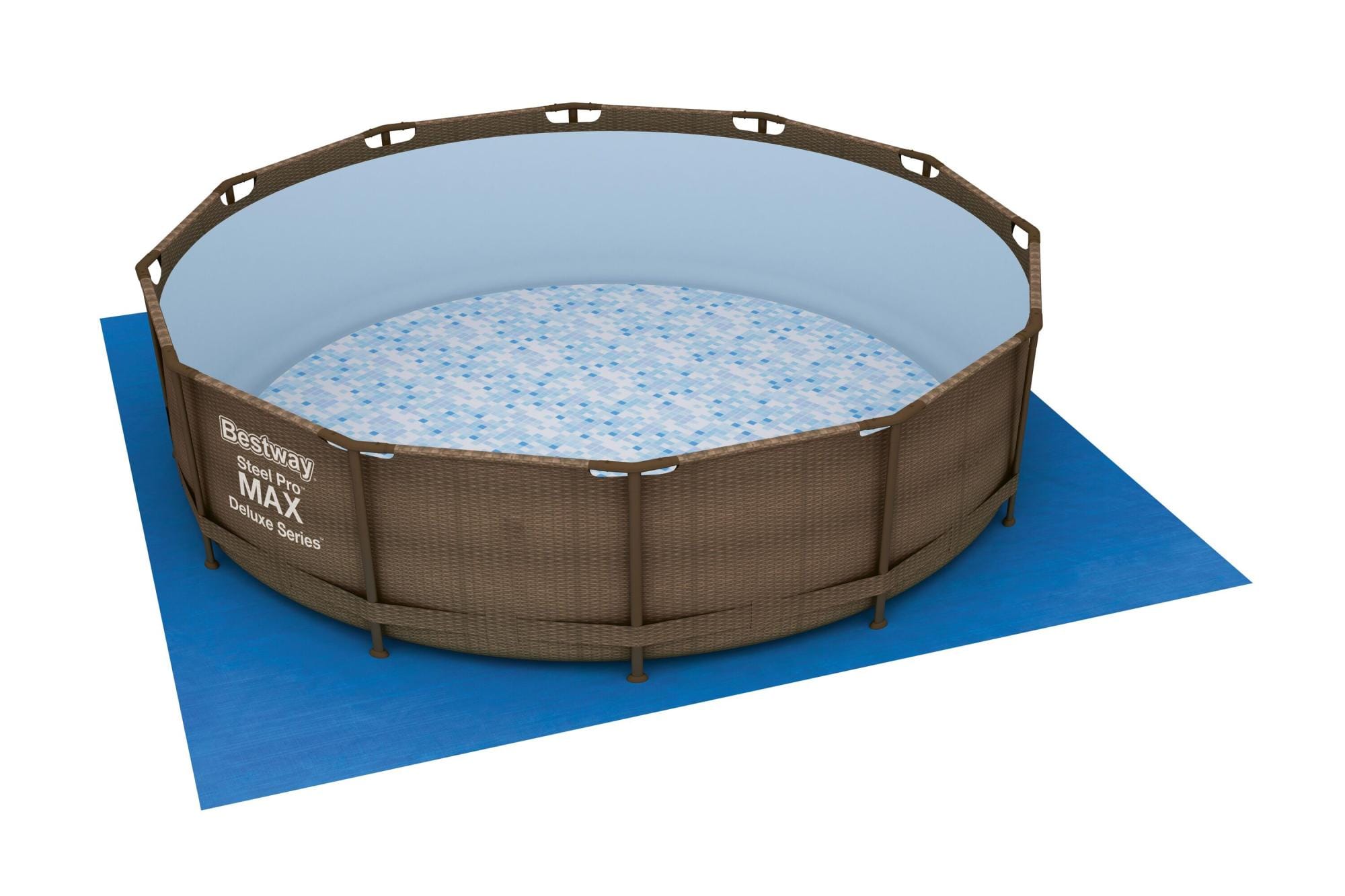 Accessoires Piscine Tapis de sol pour piscine hors sol et spa gonflable 366 cm Bestway 1
