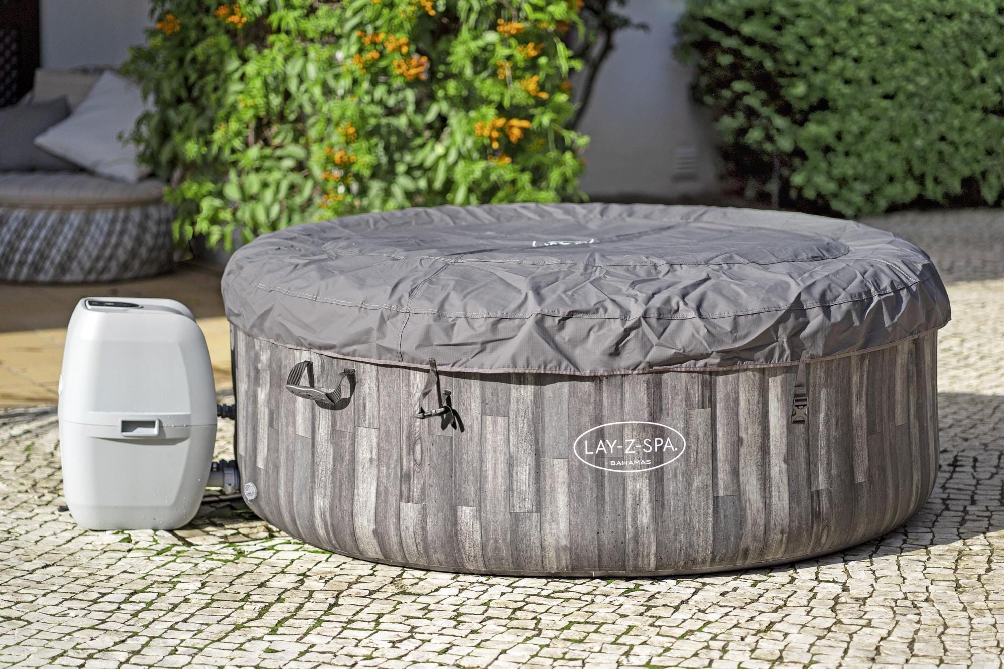Spa Gonflable Spa gonflable rond Lay-Z-Spa Bahamas Airjet 2 - 4 personnes Bestway 8