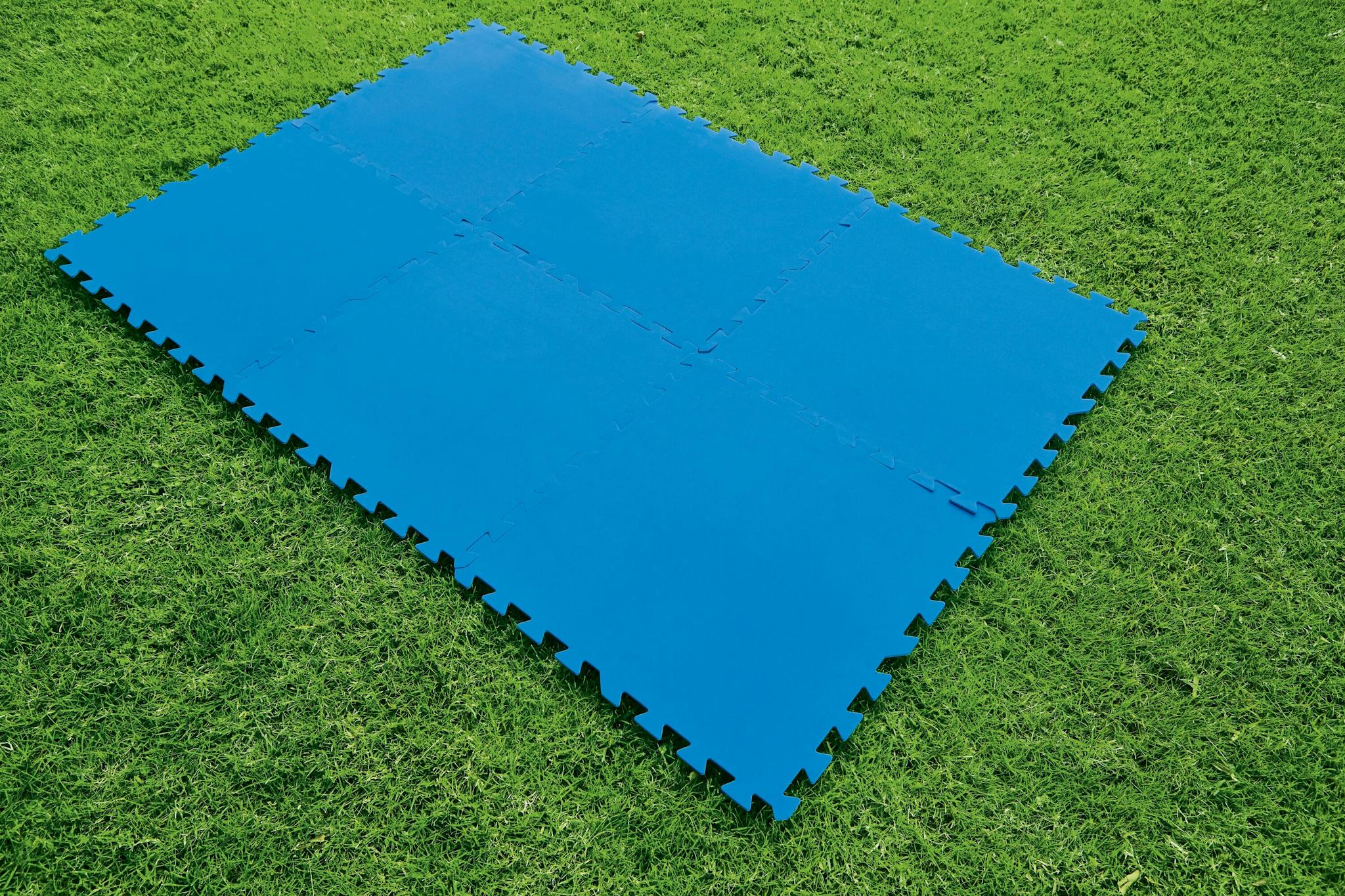 Accessoires piscine et spa Lot de 9 tapis de protection 50 x 50 cm - bleu Bestway 4
