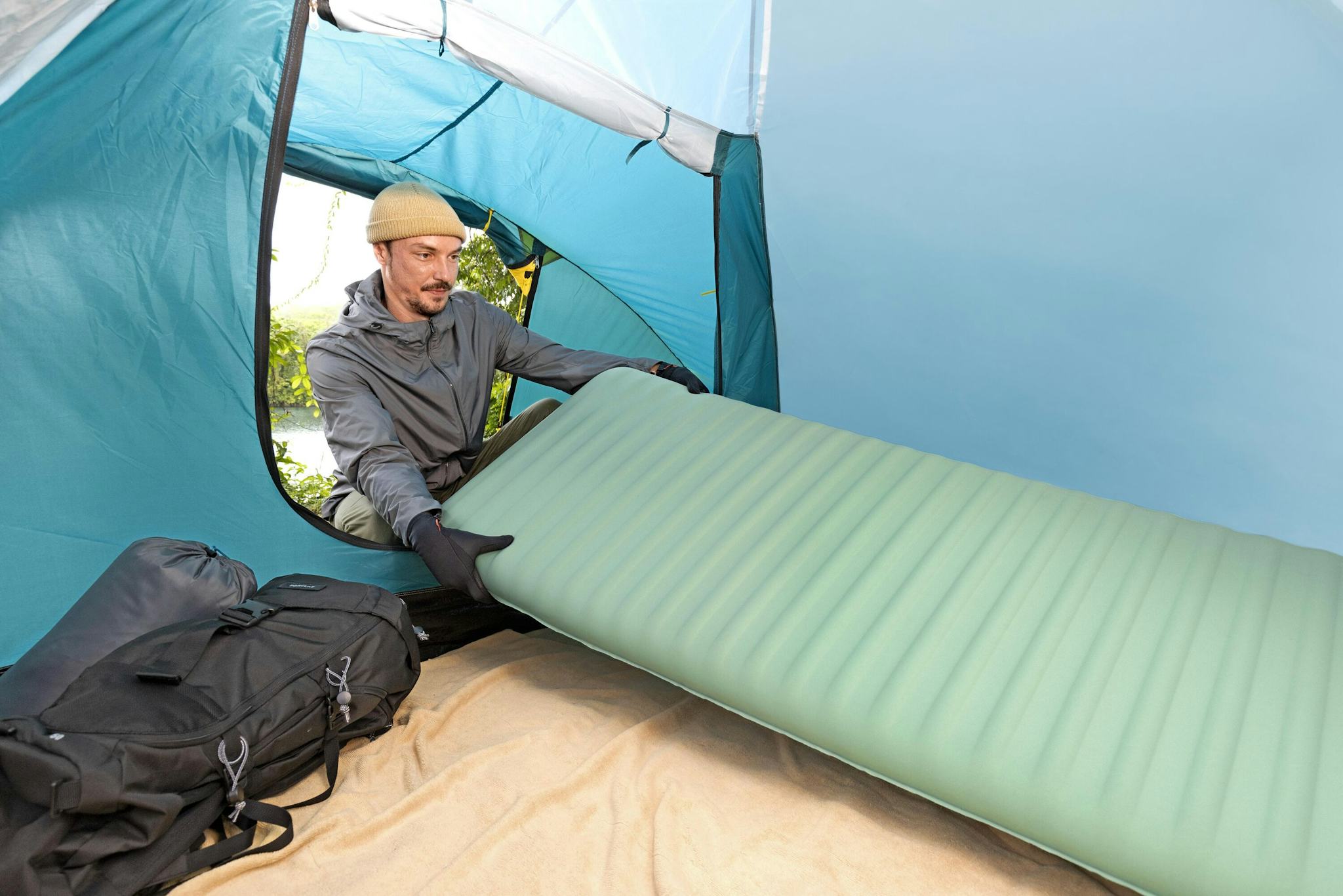 Camping Matelas autogonflant ComforTrek™ 1,83 m x 63,5 cm x 7,6 cm Bestway 7