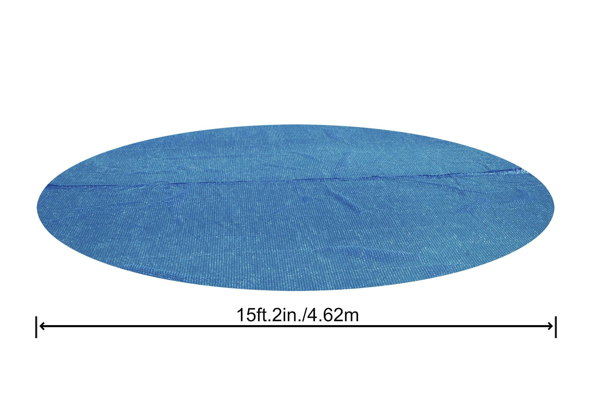 Accessoires piscine et spa Bâche solaire diamètre 462 cm pour piscine hors sol ronde diamètre 457 à 488 cm Bestway 2