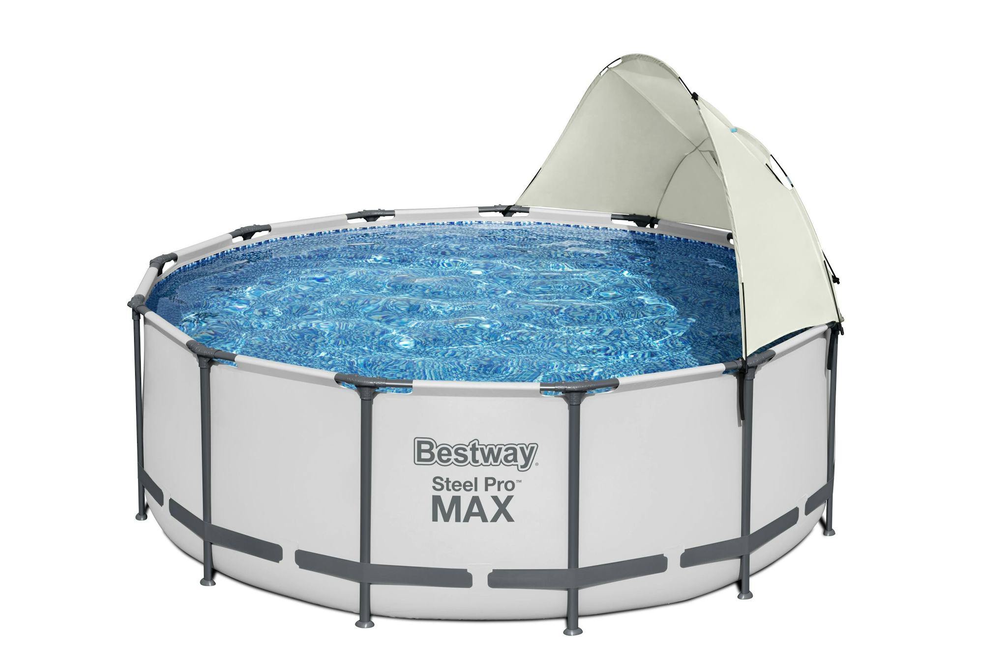 Accessoires piscine et spa Auvent pour piscines tubulaires rondes entre 3,05 et 5,49m de diamètre Bestway 12