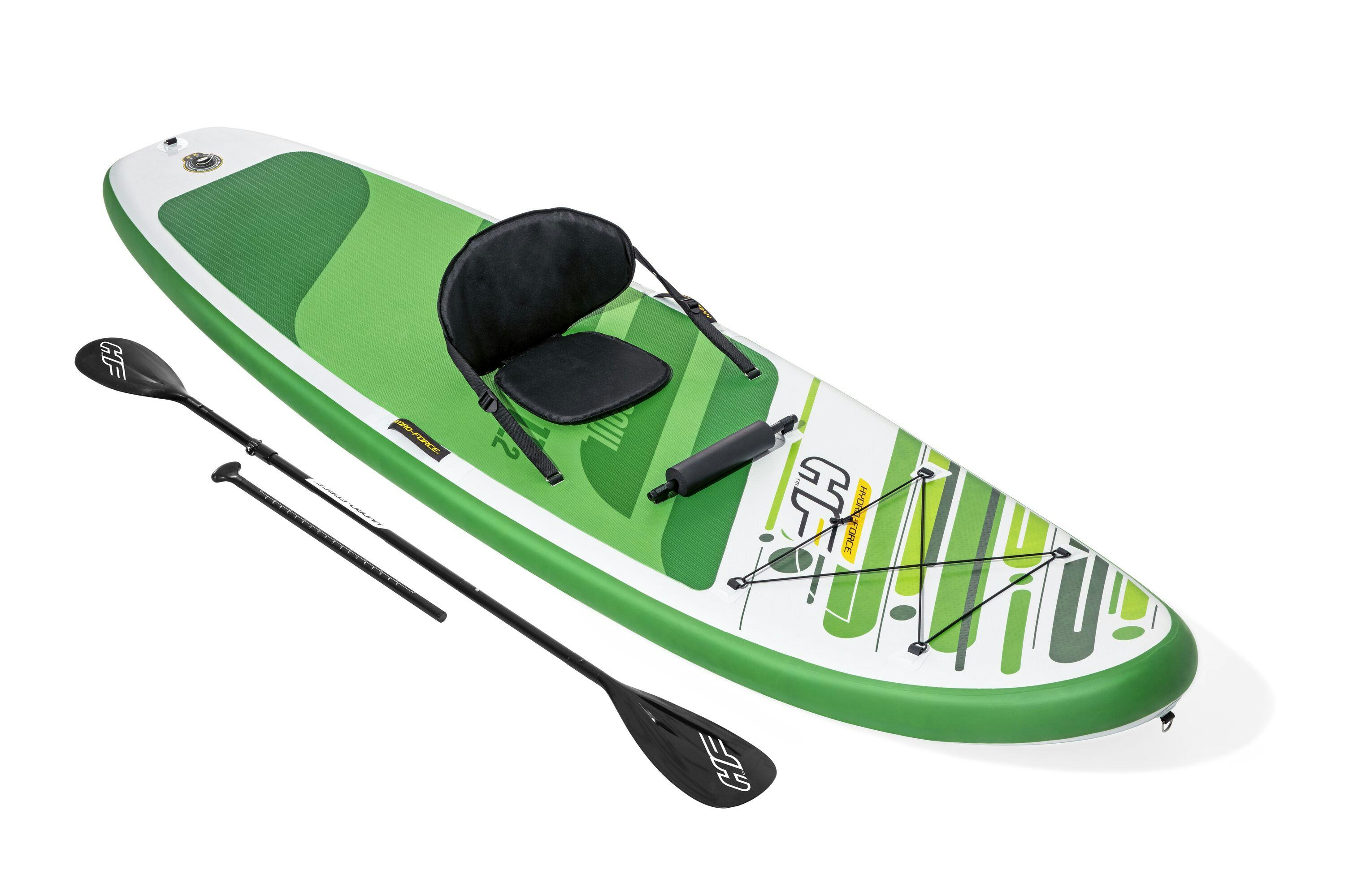 Sports d'eau Stand Up Paddle Freesoul Tech 340 x 89 x 15 cm transformable en kayak ou en planche à voile Bestway 1