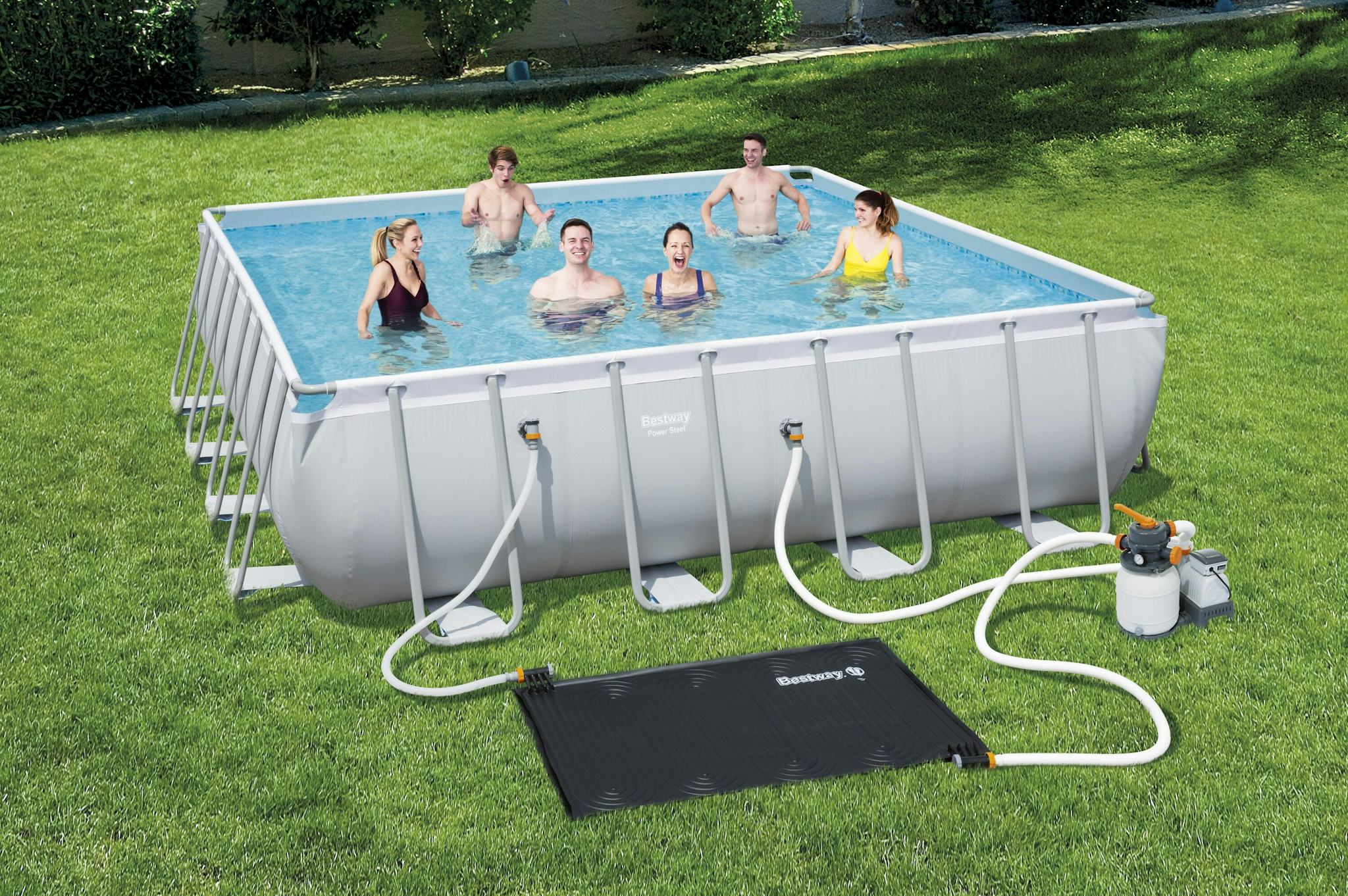 Accessoires piscine et spa Réchauffeur solaire pour piscines hors sol Bestway 2