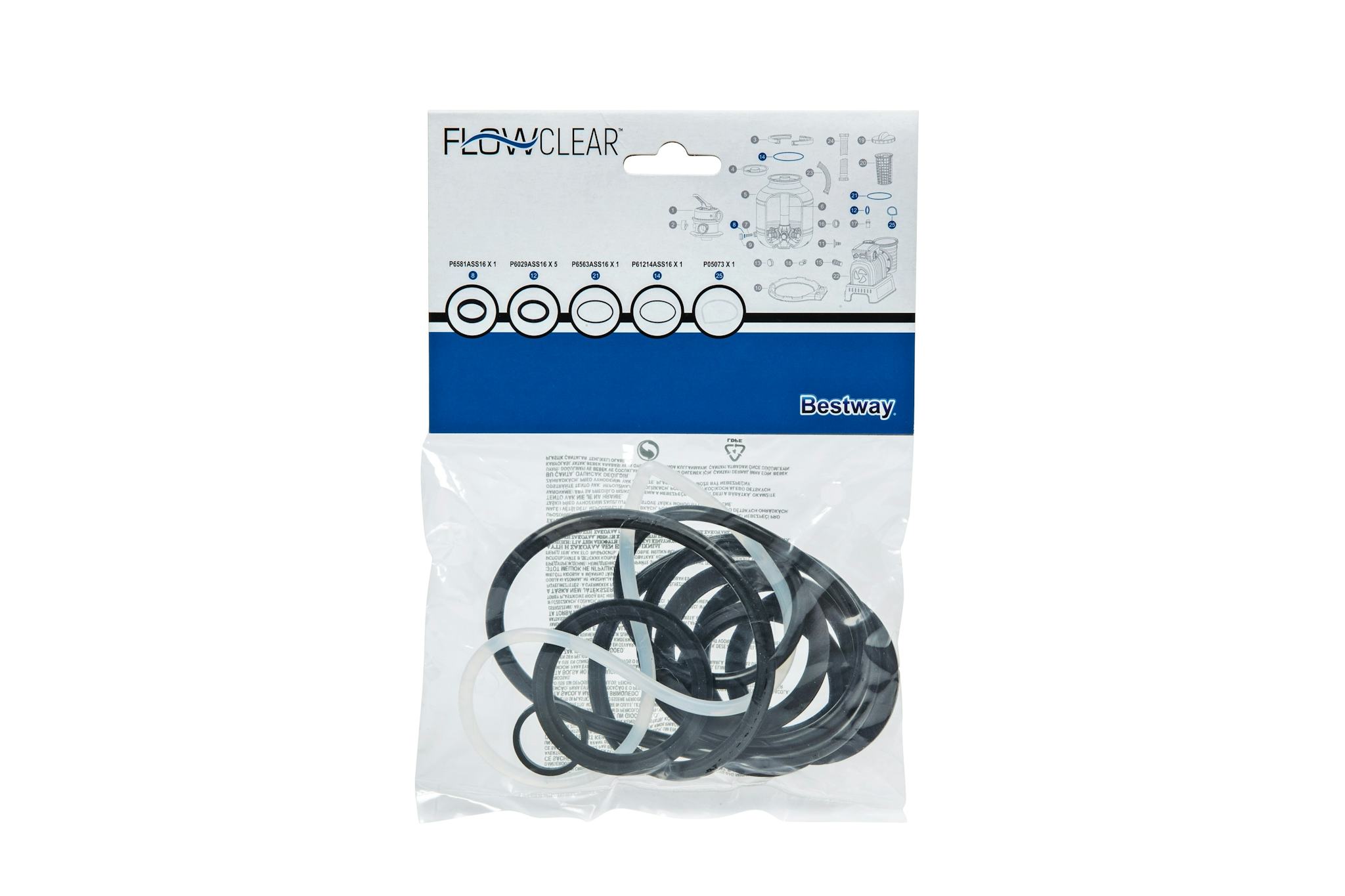 Pièces Détachées Kit de joints pour filtre à sable Flowclear™ Bestway® (sauf 3 028 l/h) Bestway 2