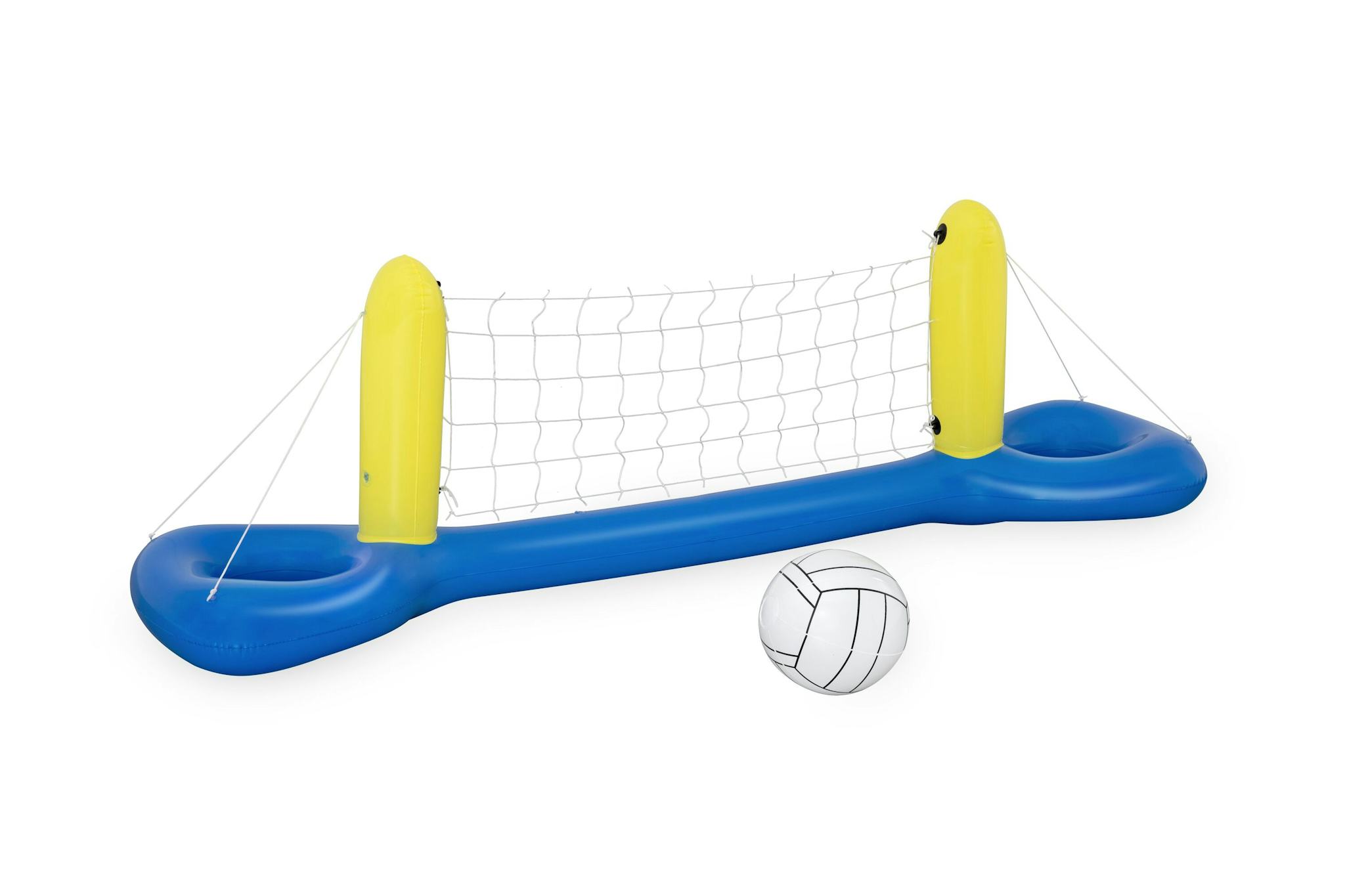 Bouées, matelas et jeux gonflables Filet flottant de volley-ball avec ballon 244 x 64 x 76 cm Bestway 4