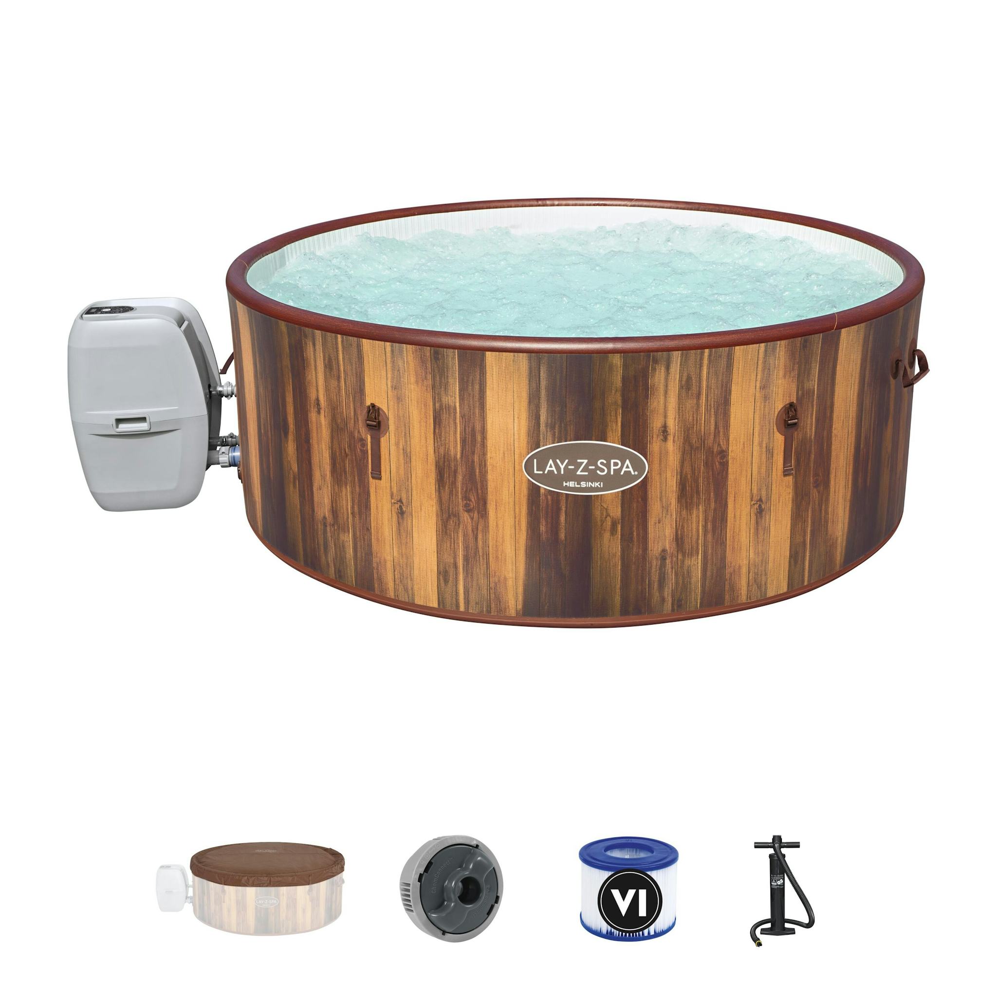 Spas Gonflables Spa gonflable rond Lay-Z-Spa® Helsinki Airjet™ 5 - 7 personnes Bestway 4